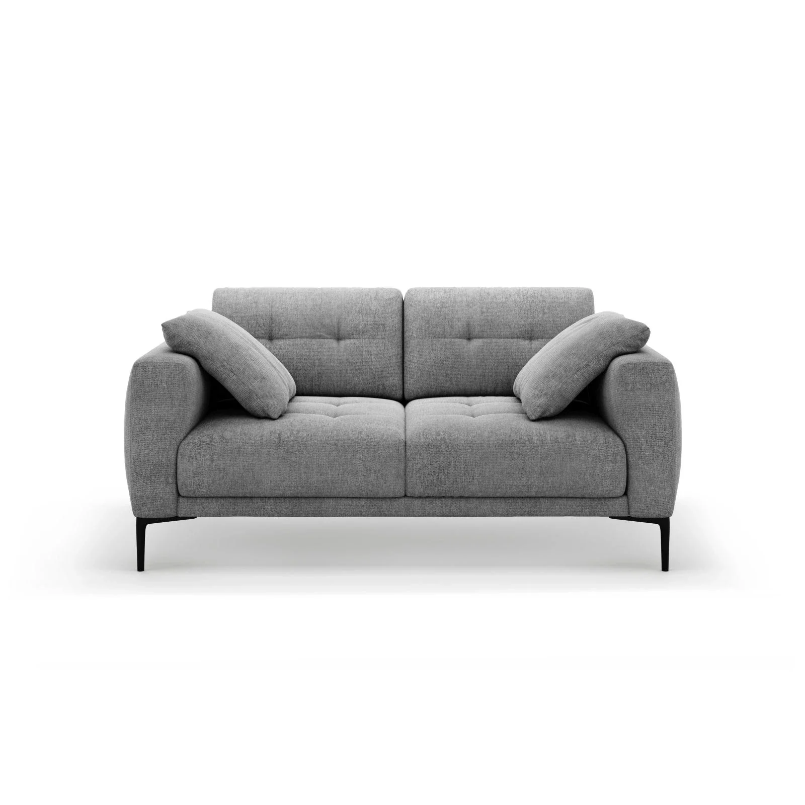 Bemy 2-Sitzer Sofa aus Samt oder Strukturstoff, 170x102 cm - Image 21