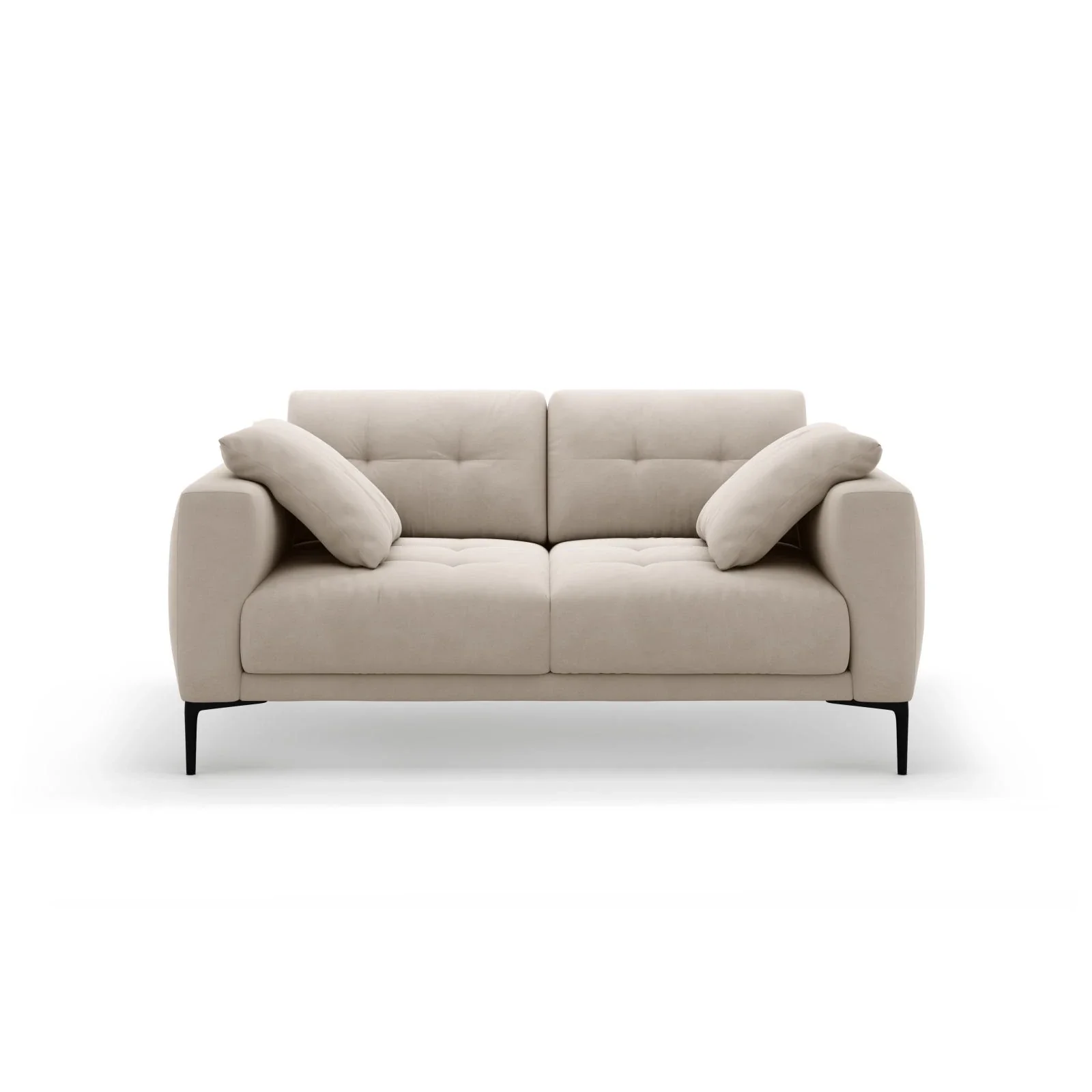 Bemy 2-Sitzer Sofa aus Samt oder Strukturstoff, 170x102 cm - Image 25