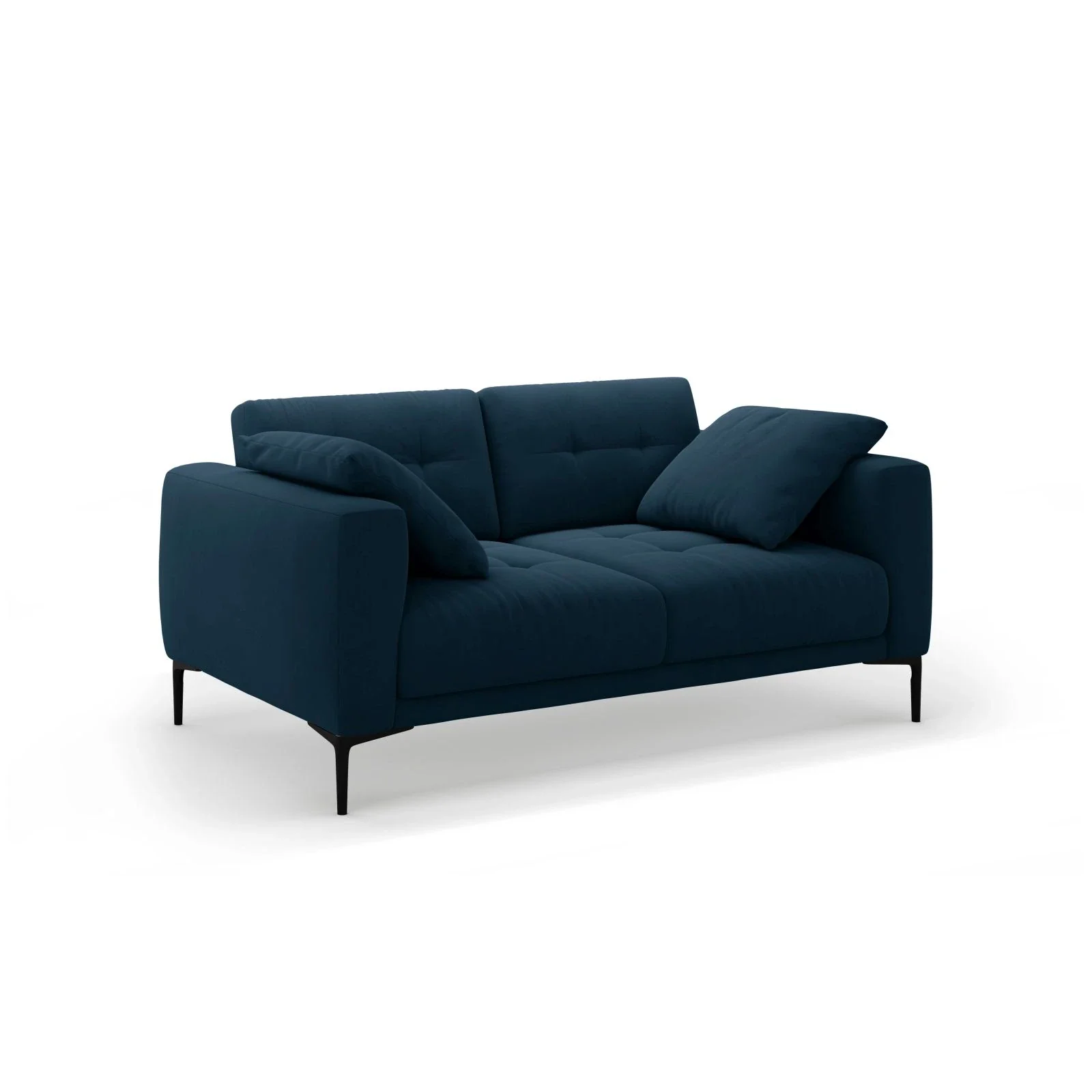 Bemy 2-Sitzer Sofa aus Samt oder Strukturstoff, 170x102 cm - Image 34