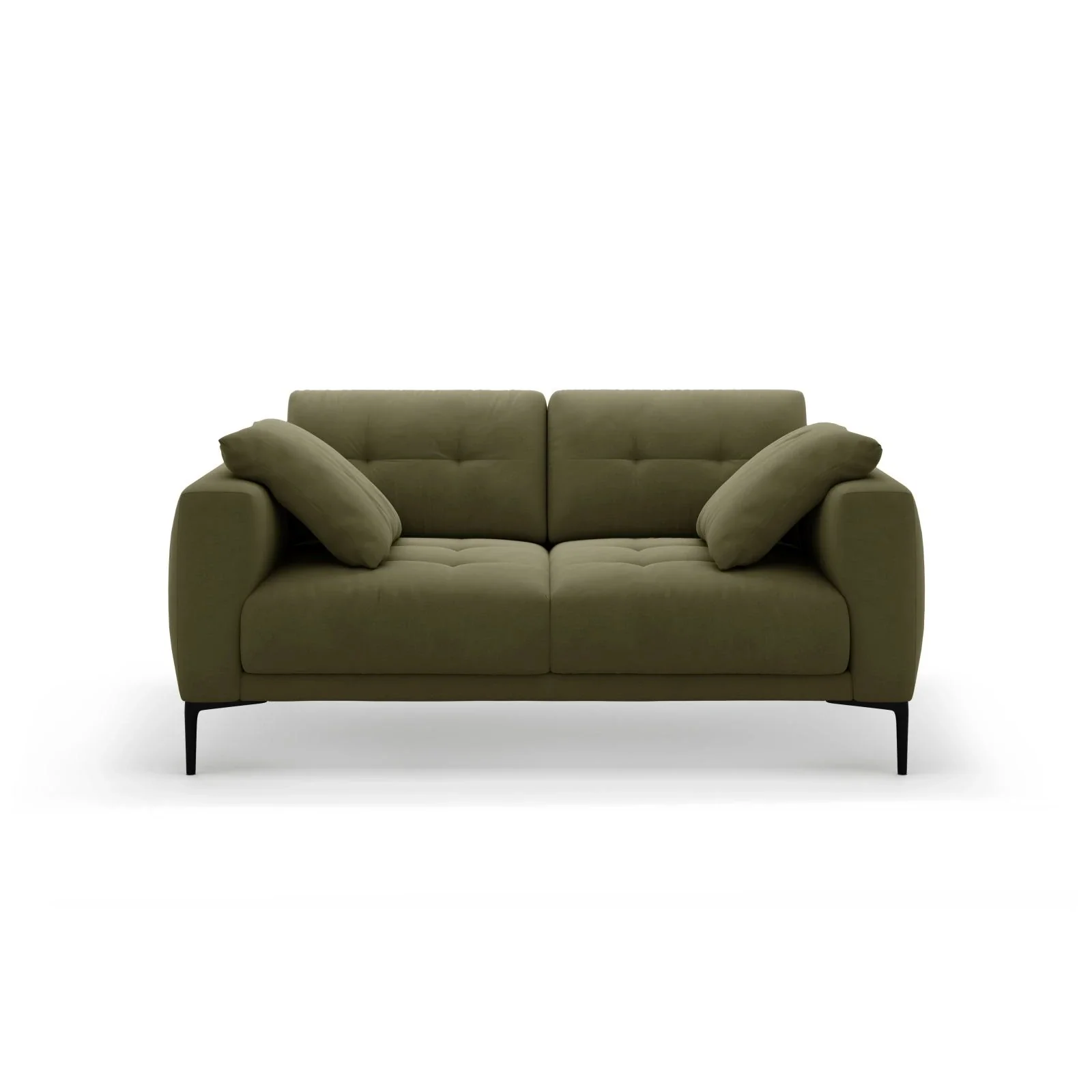 Bemy 2-Sitzer Sofa aus Samt oder Strukturstoff, 170x102 cm - Image 41