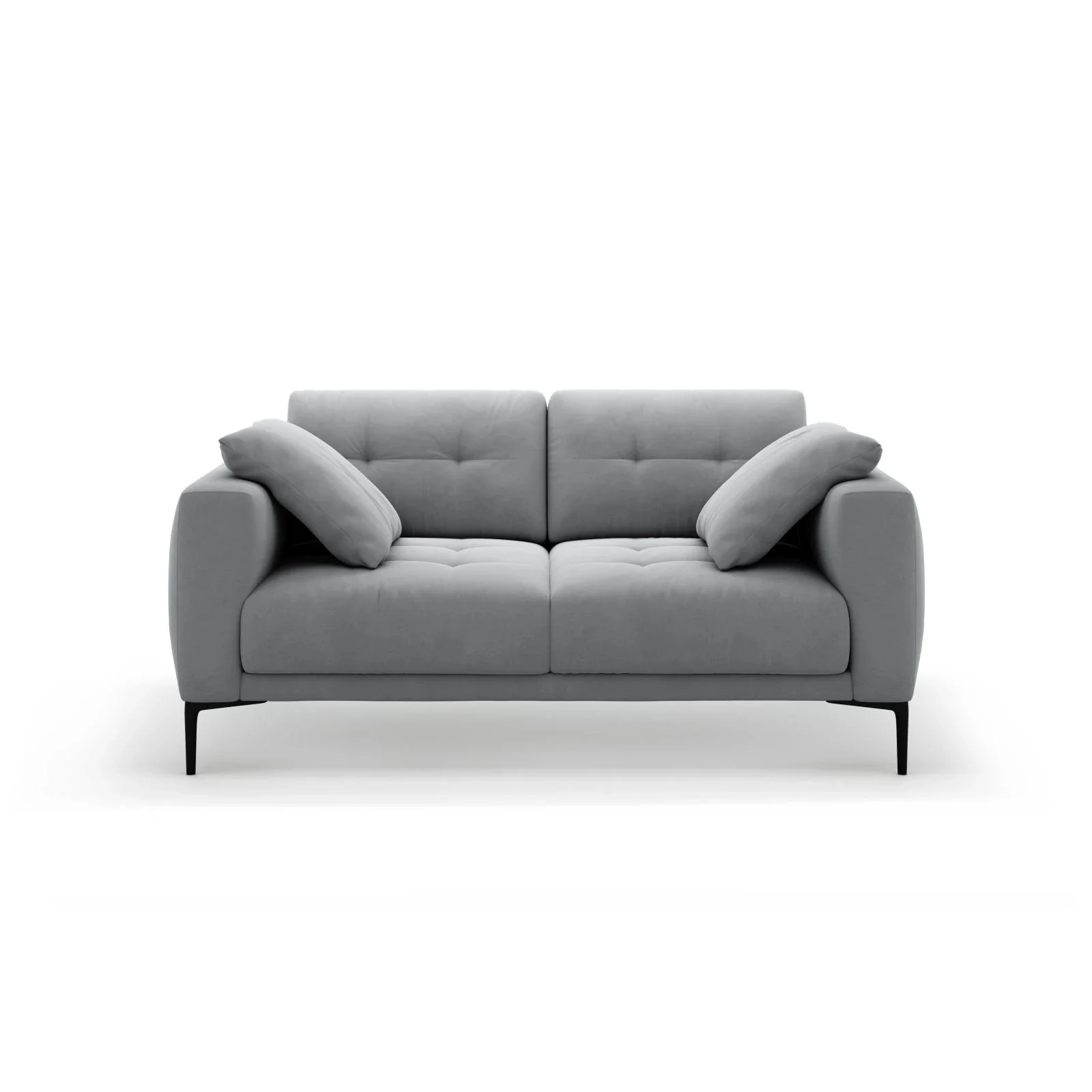 Bemy 2-Sitzer Sofa aus Samt oder Strukturstoff, 170x102 cm - Image 53