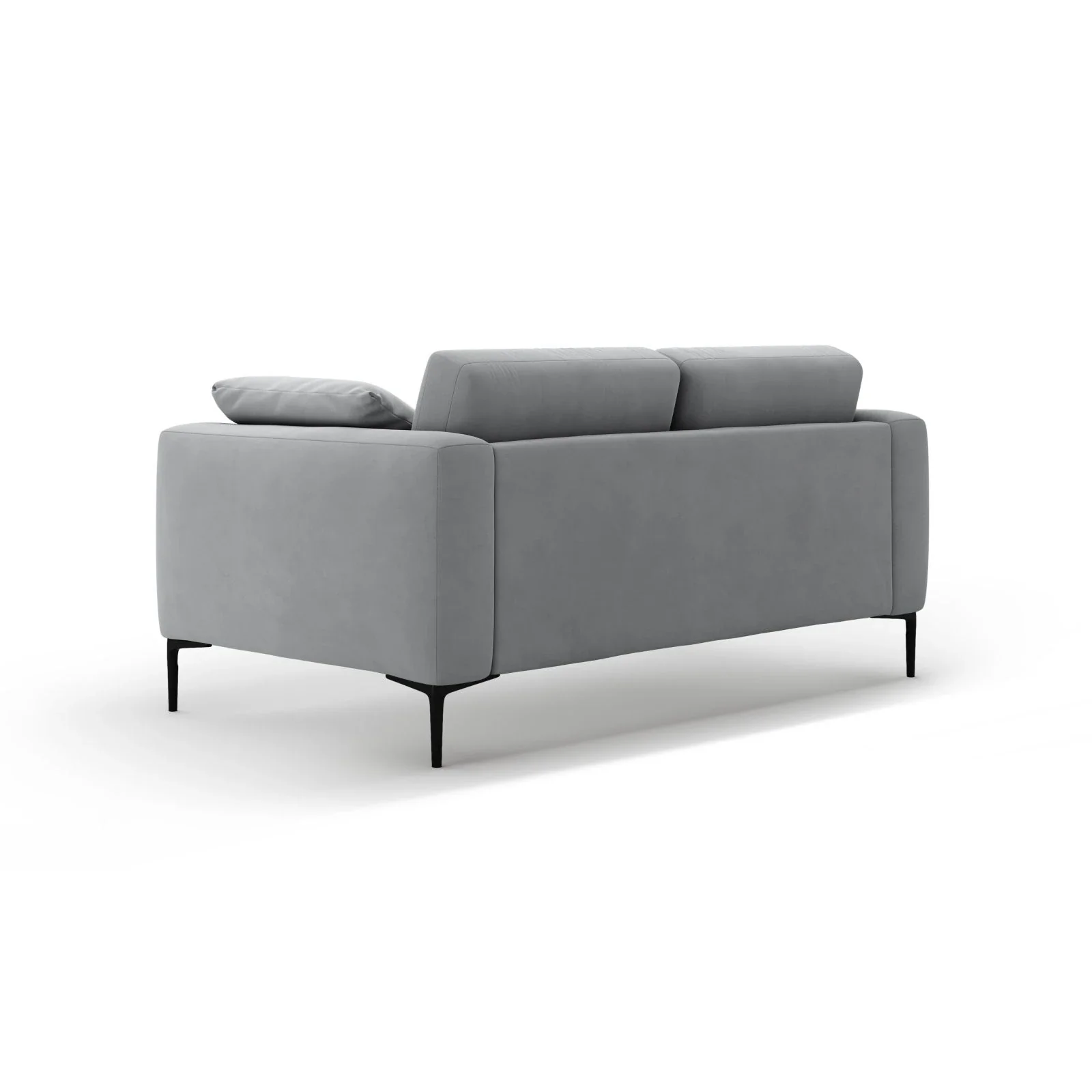 Bemy 2-Sitzer Sofa aus Samt oder Strukturstoff, 170x102 cm - Image 55