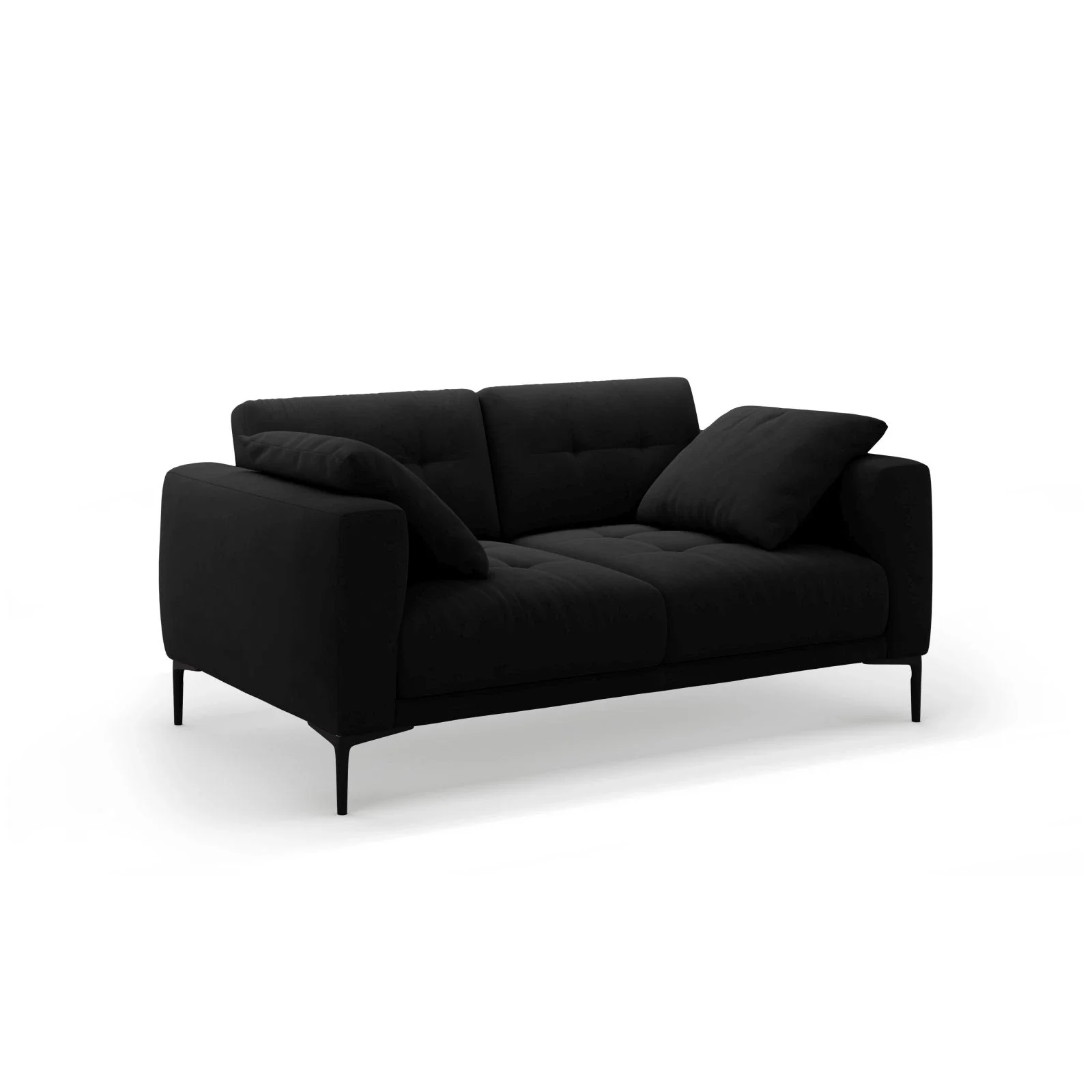 Bemy 2-Sitzer Sofa aus Samt oder Strukturstoff, 170x102 cm - Image 58