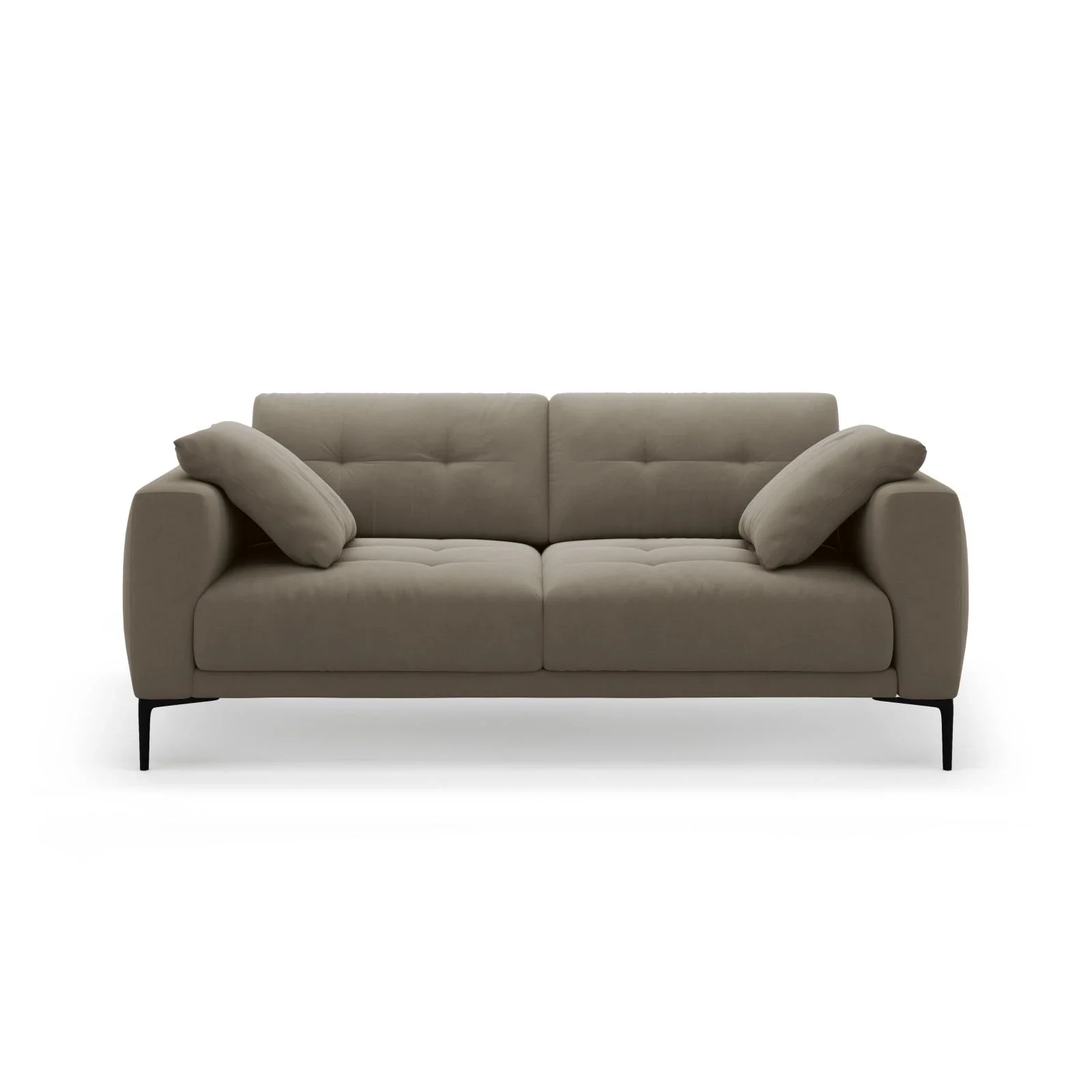 Bemy 3-Sitzer Sofa aus Samt oder Strukturstoff, 200x102 cm - Image 29