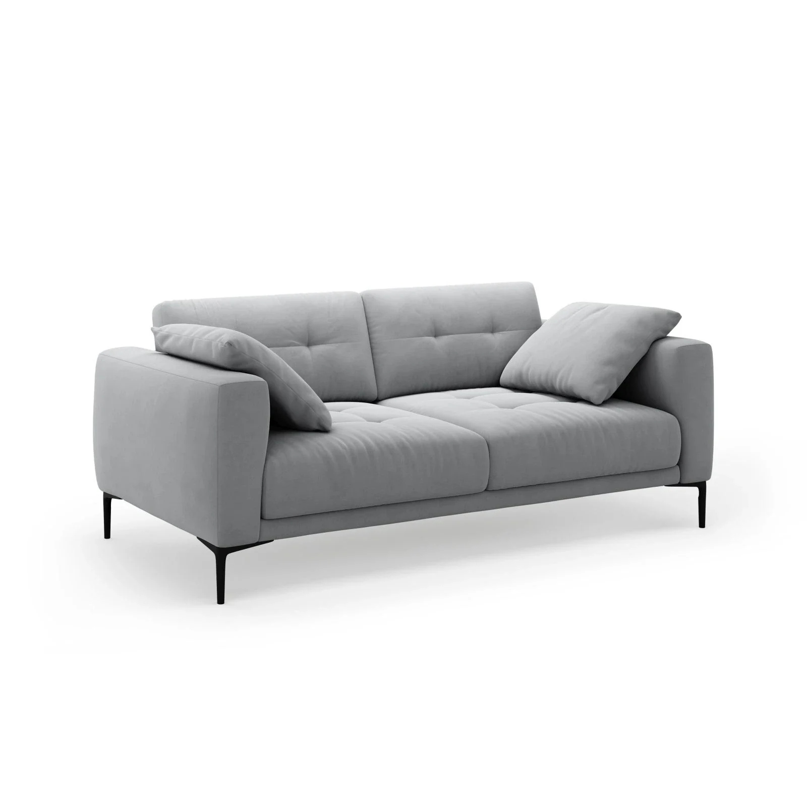 Bemy 3-Sitzer Sofa aus Samt oder Strukturstoff, 200x102 cm - Image 54