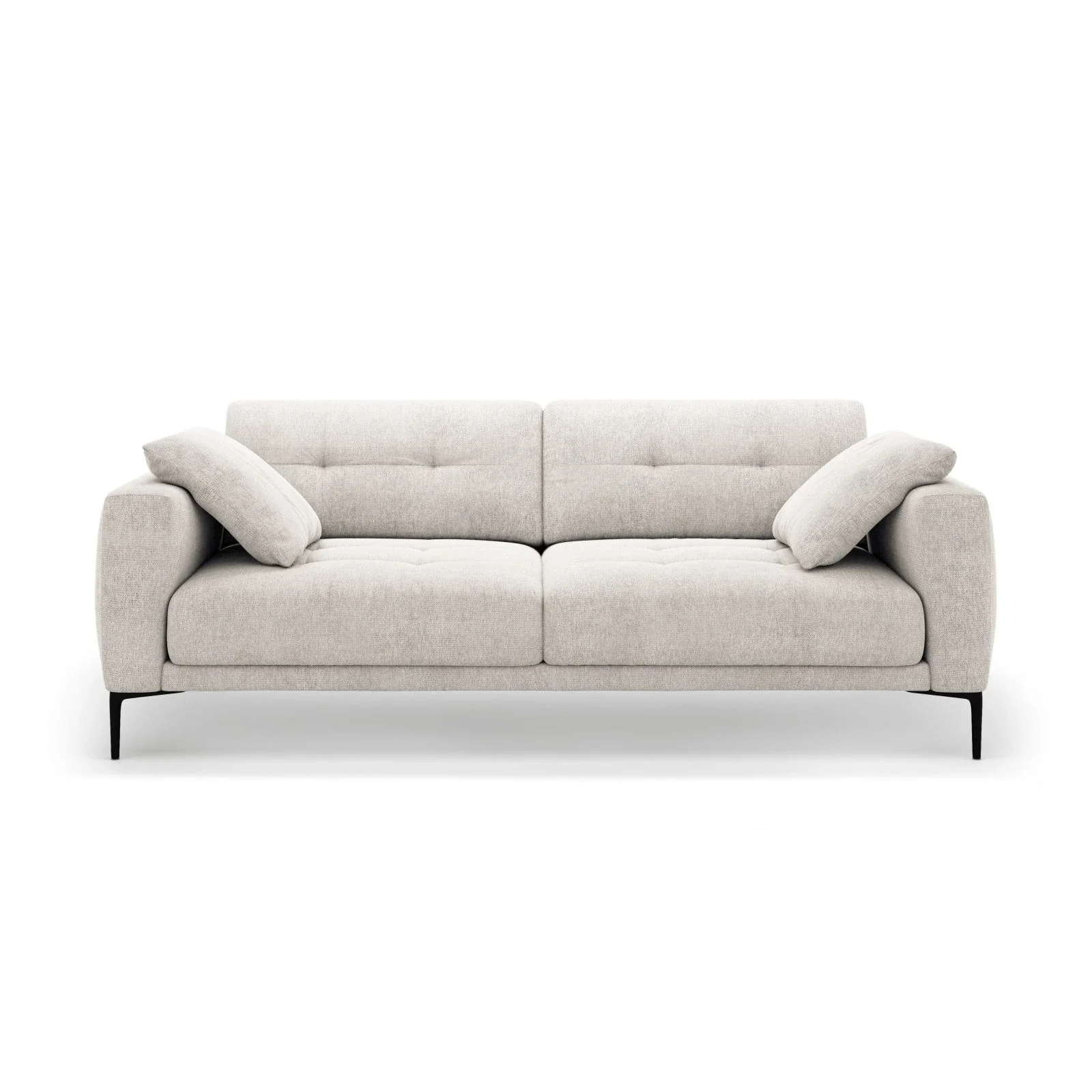 Bemy 4-Sitzer Sofa aus Samt oder Strukturstoff, 230x102 cm