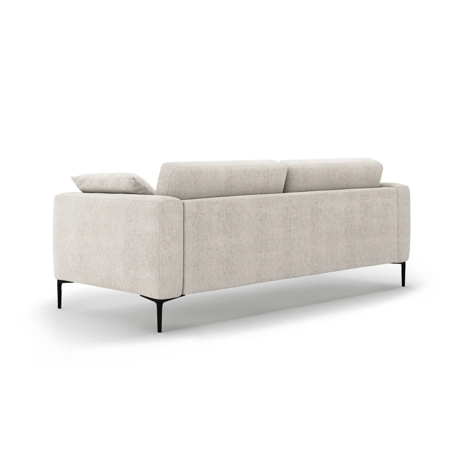 Bemy 4-Sitzer Sofa aus Samt oder Strukturstoff, 230x102 cm - Image 3