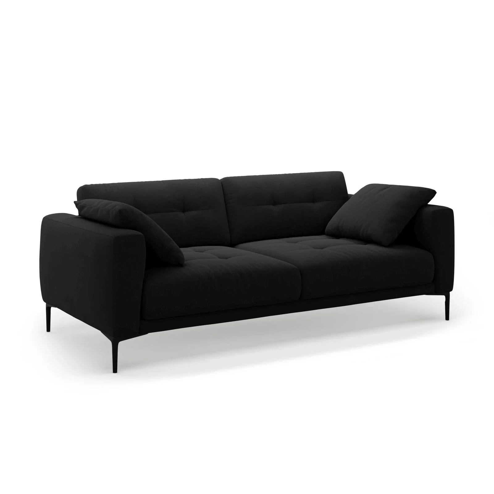Bemy 4-Sitzer Sofa aus Samt oder Strukturstoff, 230x102 cm - Image 58
