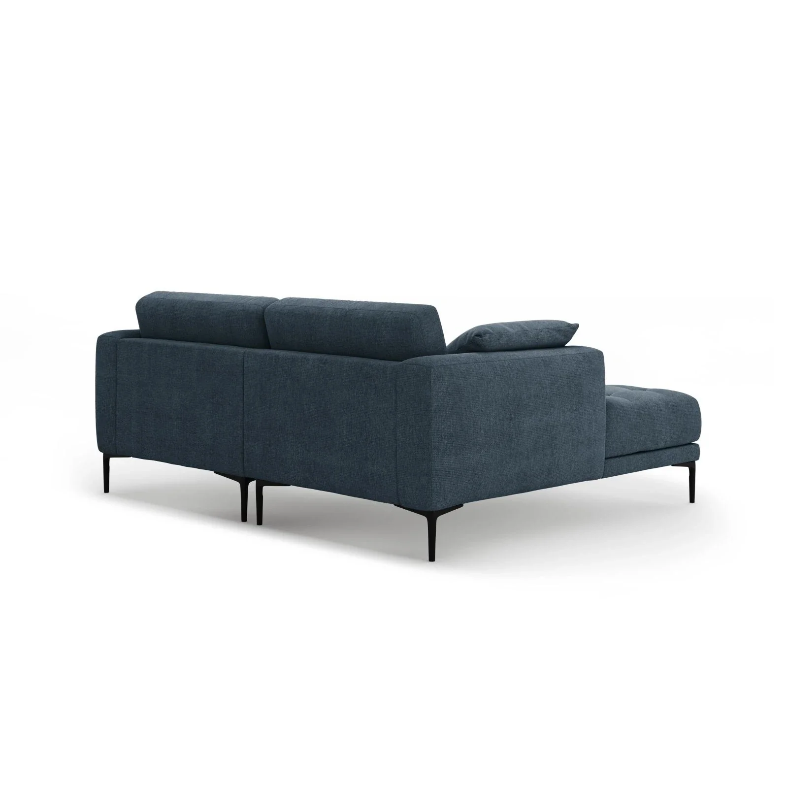 Bemy Ecksofa Links aus Samt oder Strukturstoff, 205x174 cm - Image 19