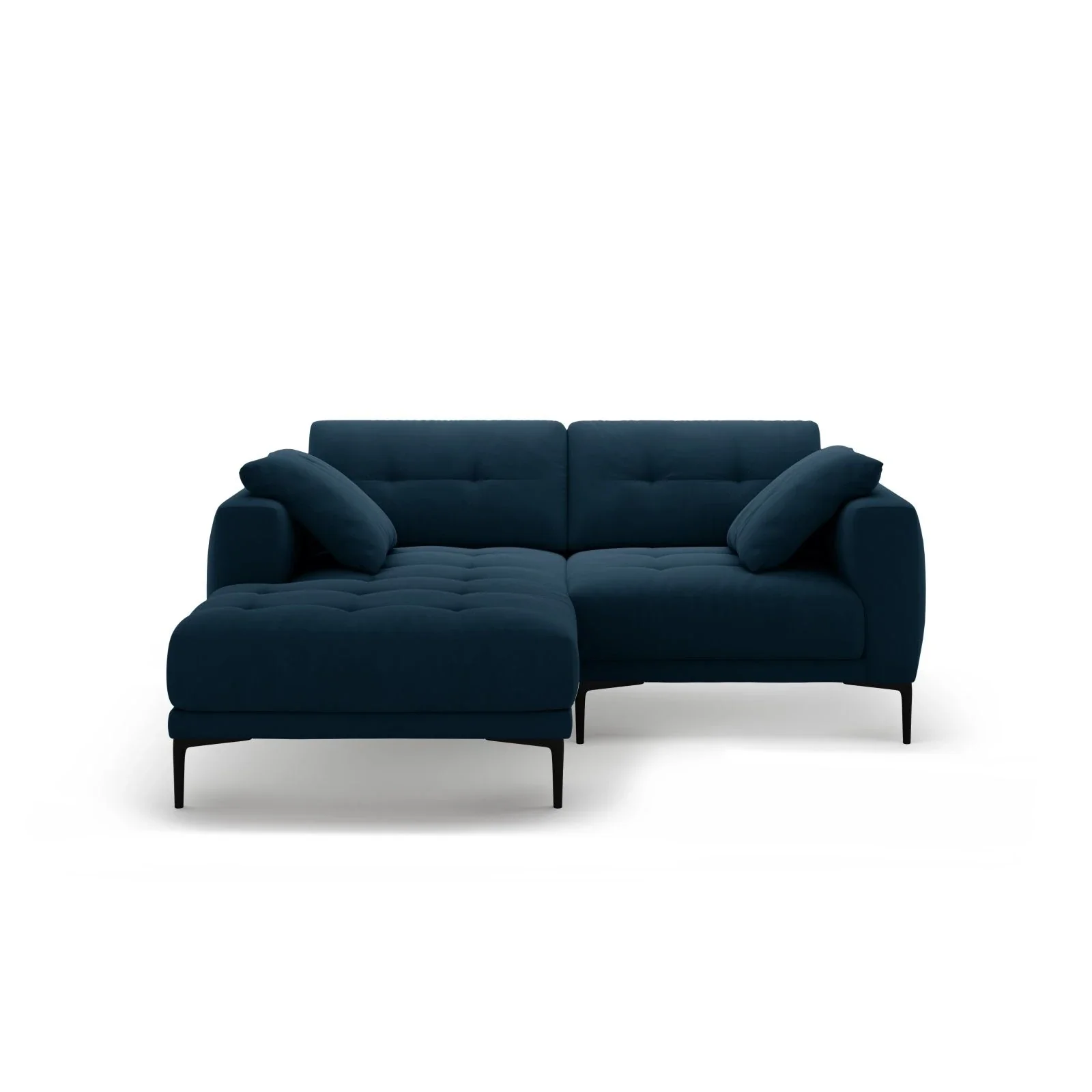 Bemy Ecksofa Links aus Samt oder Strukturstoff, 205x174 cm - Image 33