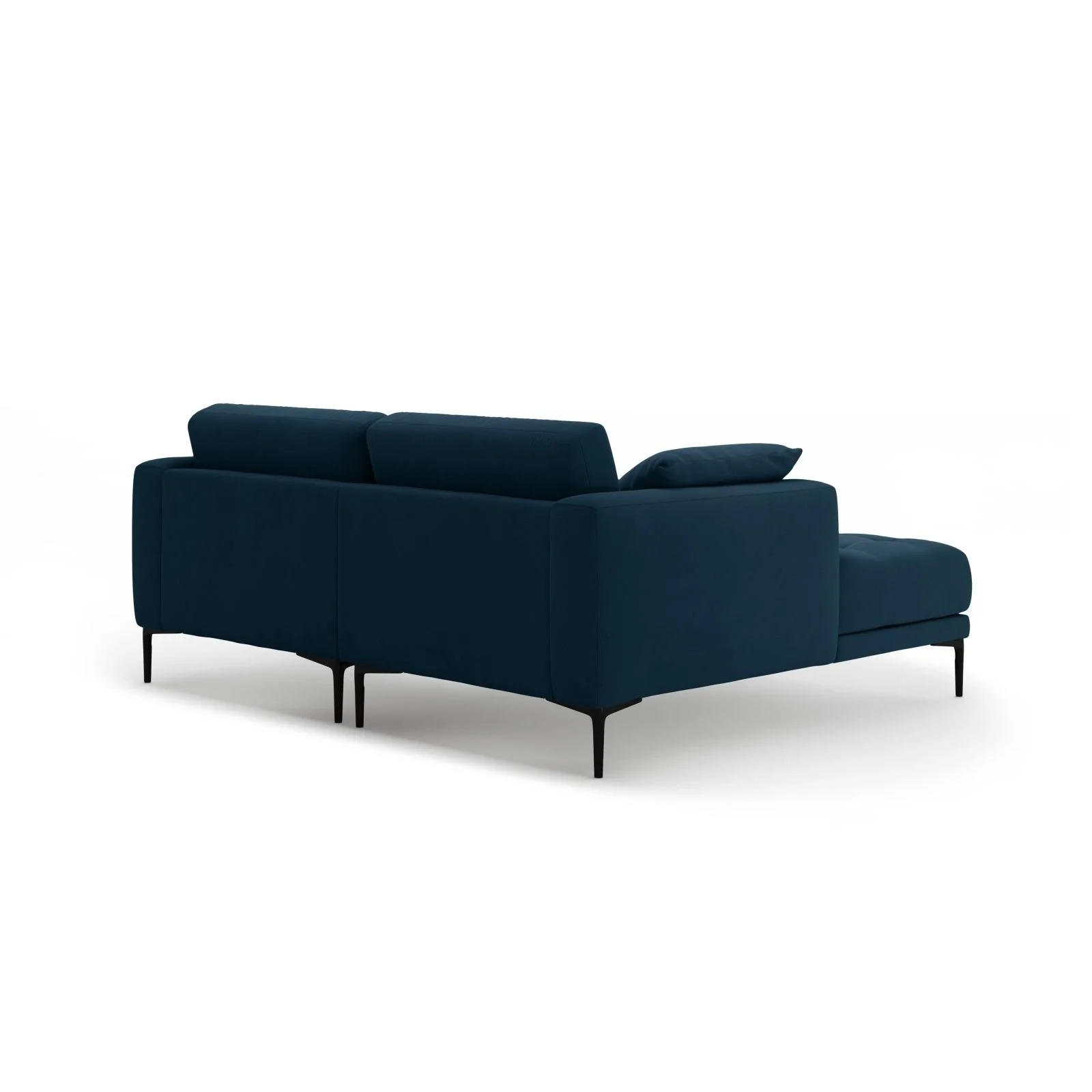 Bemy Ecksofa Links aus Samt oder Strukturstoff, 205x174 cm - Image 35
