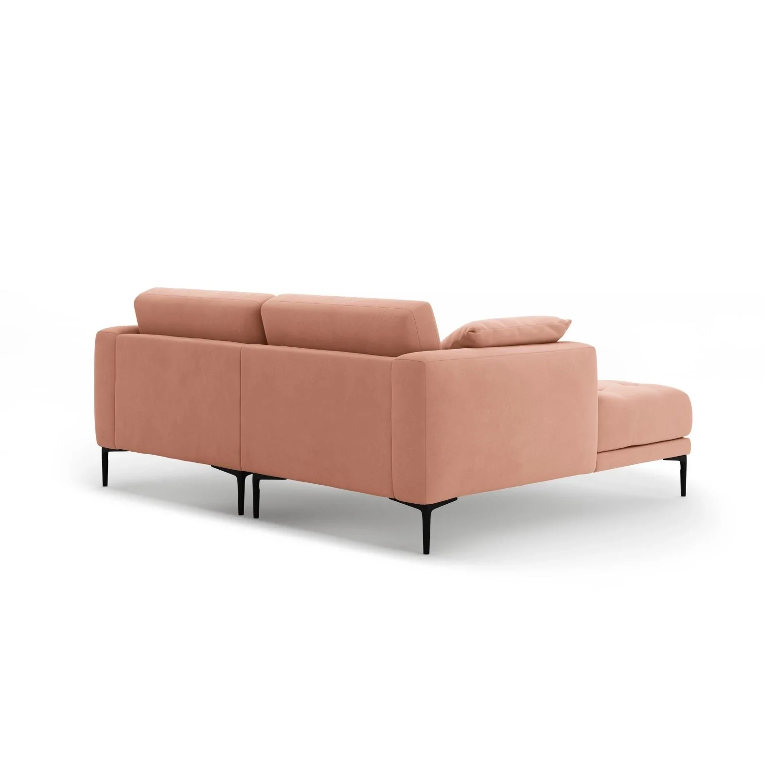 Bemy Ecksofa Links aus Samt oder Strukturstoff, 205x174 cm - Image 47