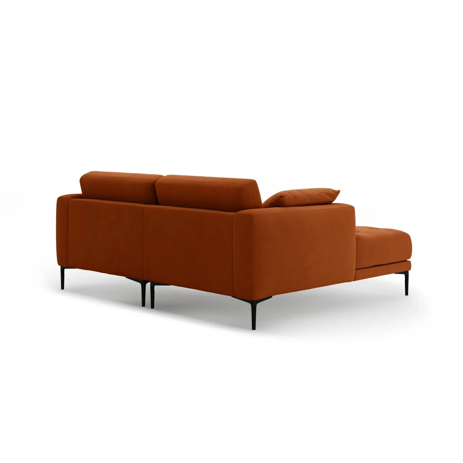Bemy Ecksofa Links aus Samt oder Strukturstoff, 205x174 cm - Image 51