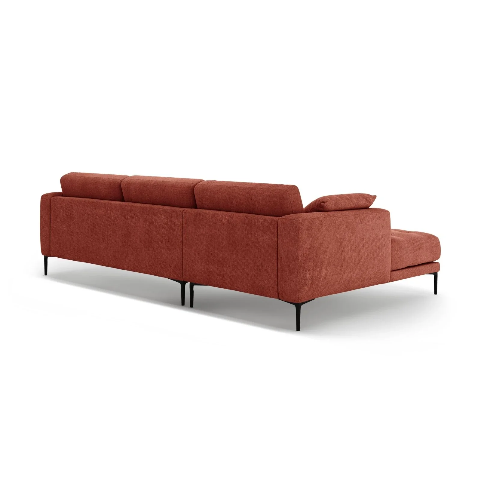 Bemy Ecksofa Links aus Samt oder Strukturstoff, 295x174 cm - Image 13
