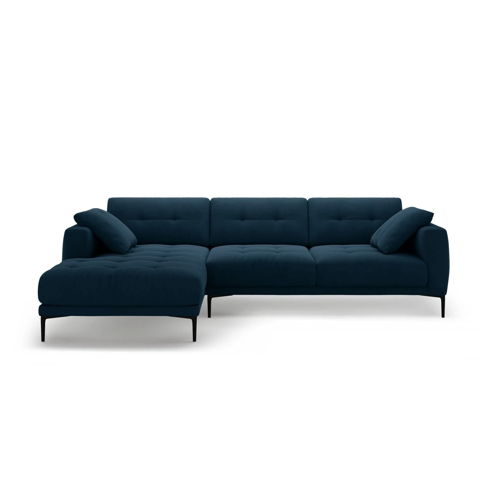 Bemy Ecksofa Links aus Samt oder Strukturstoff, 295x174 cm - Image 35