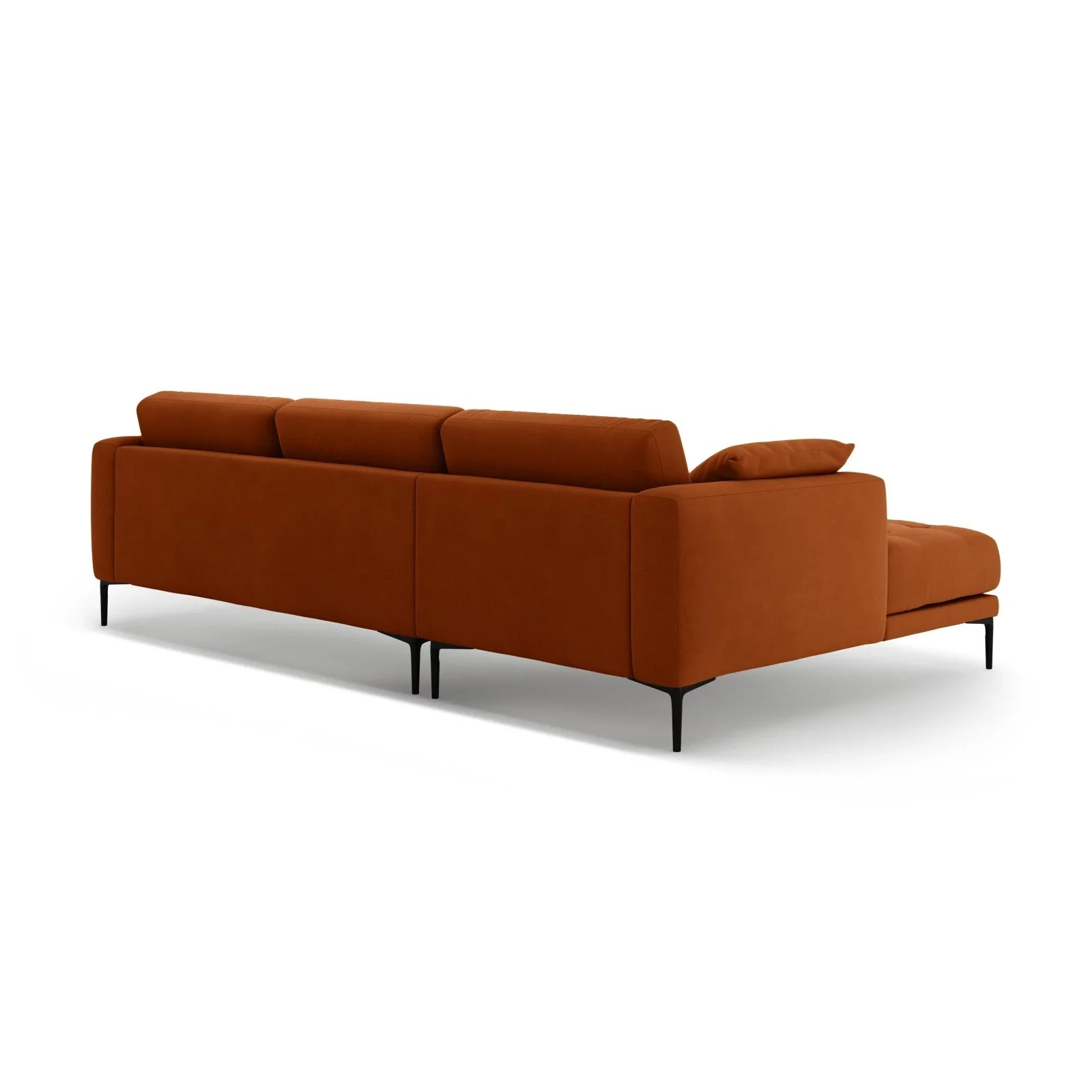 Bemy Ecksofa Links aus Samt oder Strukturstoff, 295x174 cm - Image 53