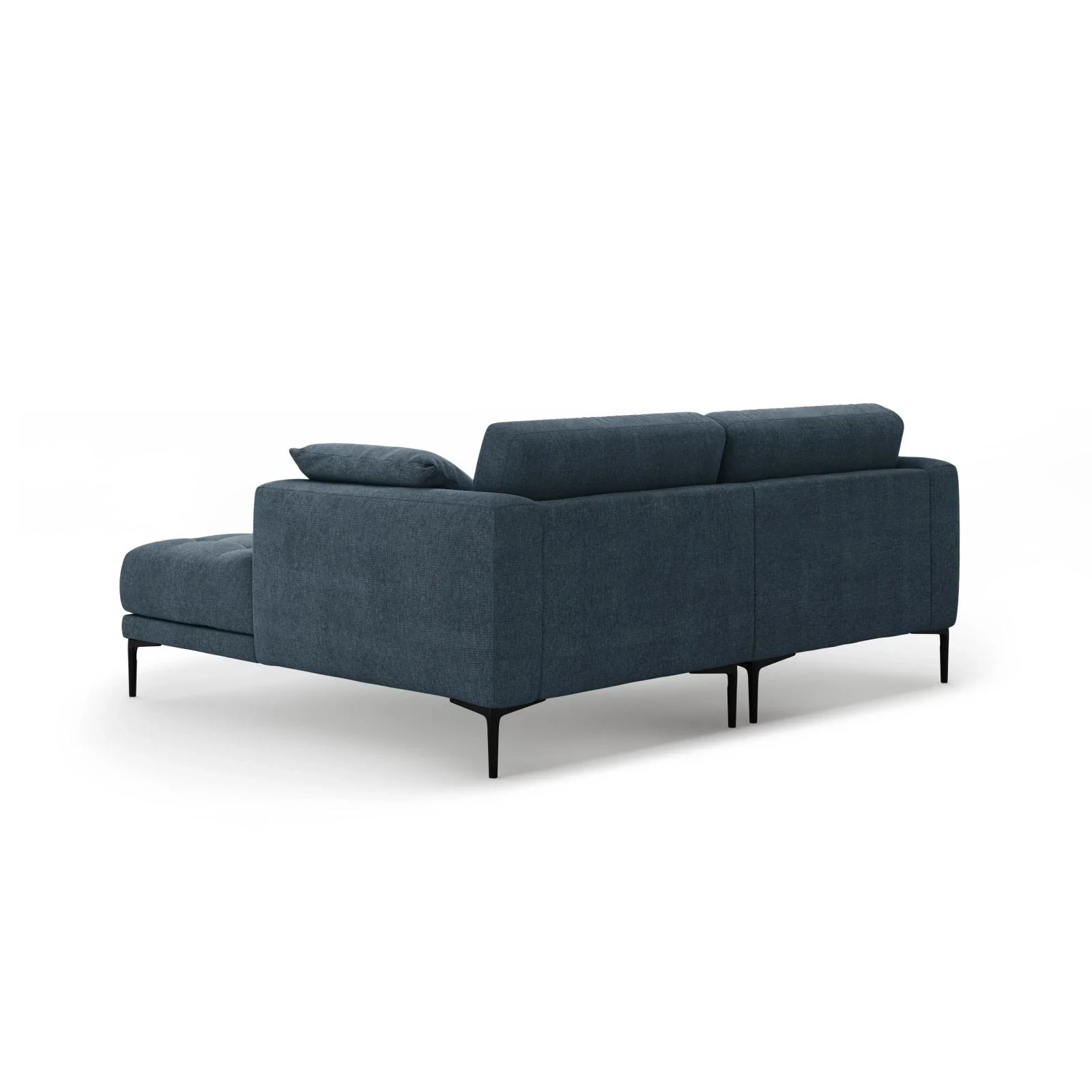 Bemy Ecksofa Rechts aus Samt oder Strukturstoff, 205x174 cm - Image 19