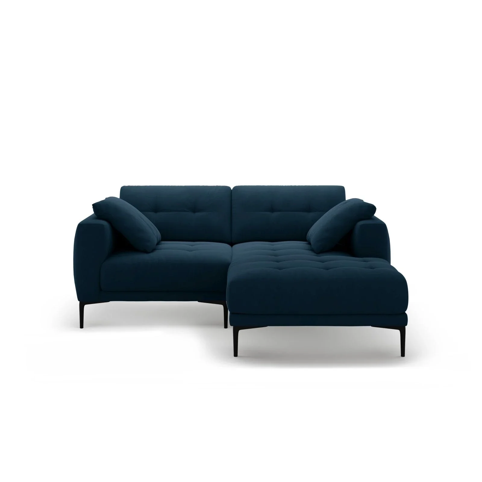 Bemy Ecksofa Rechts aus Samt oder Strukturstoff, 205x174 cm - Image 33