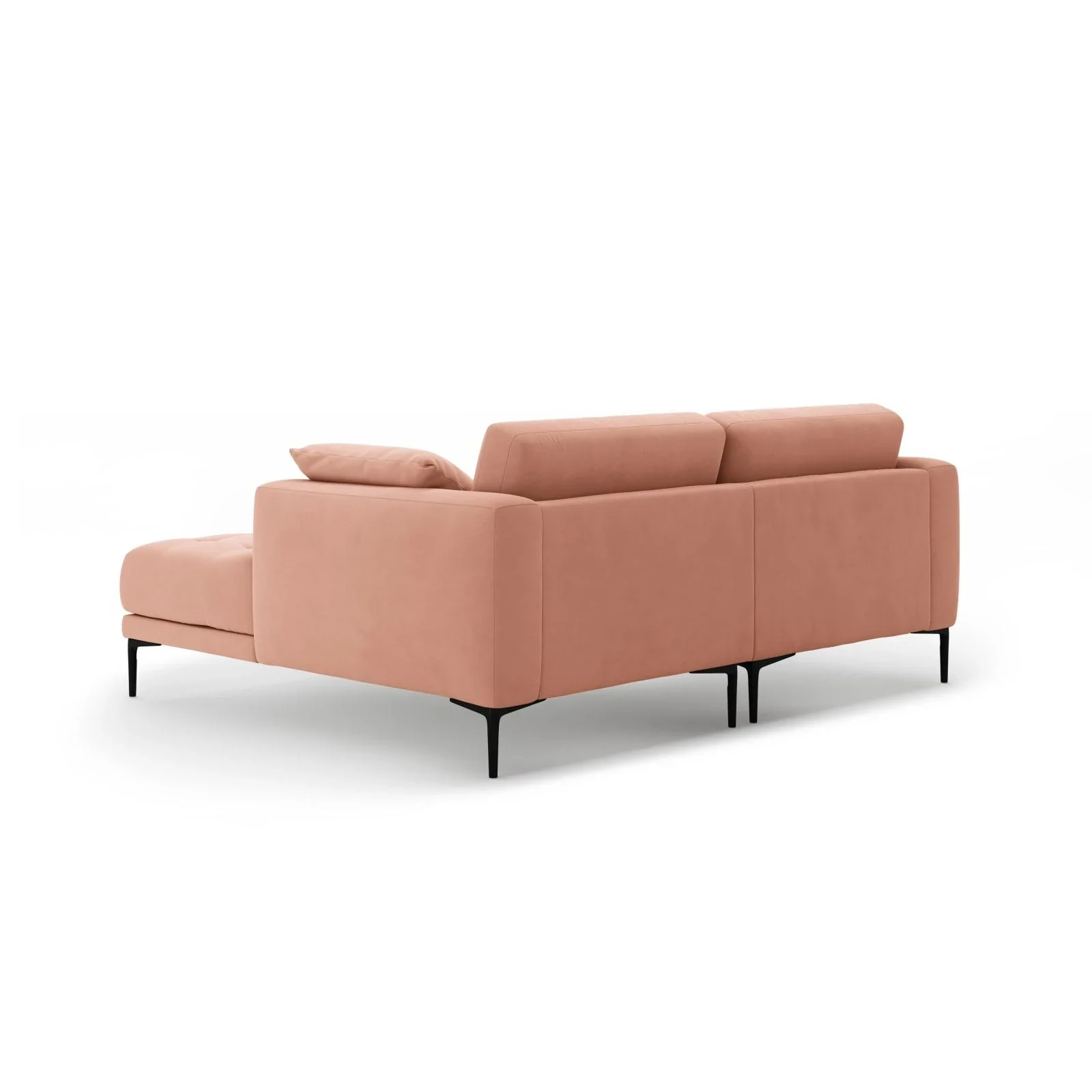 Bemy Ecksofa Rechts aus Samt oder Strukturstoff, 205x174 cm - Image 47