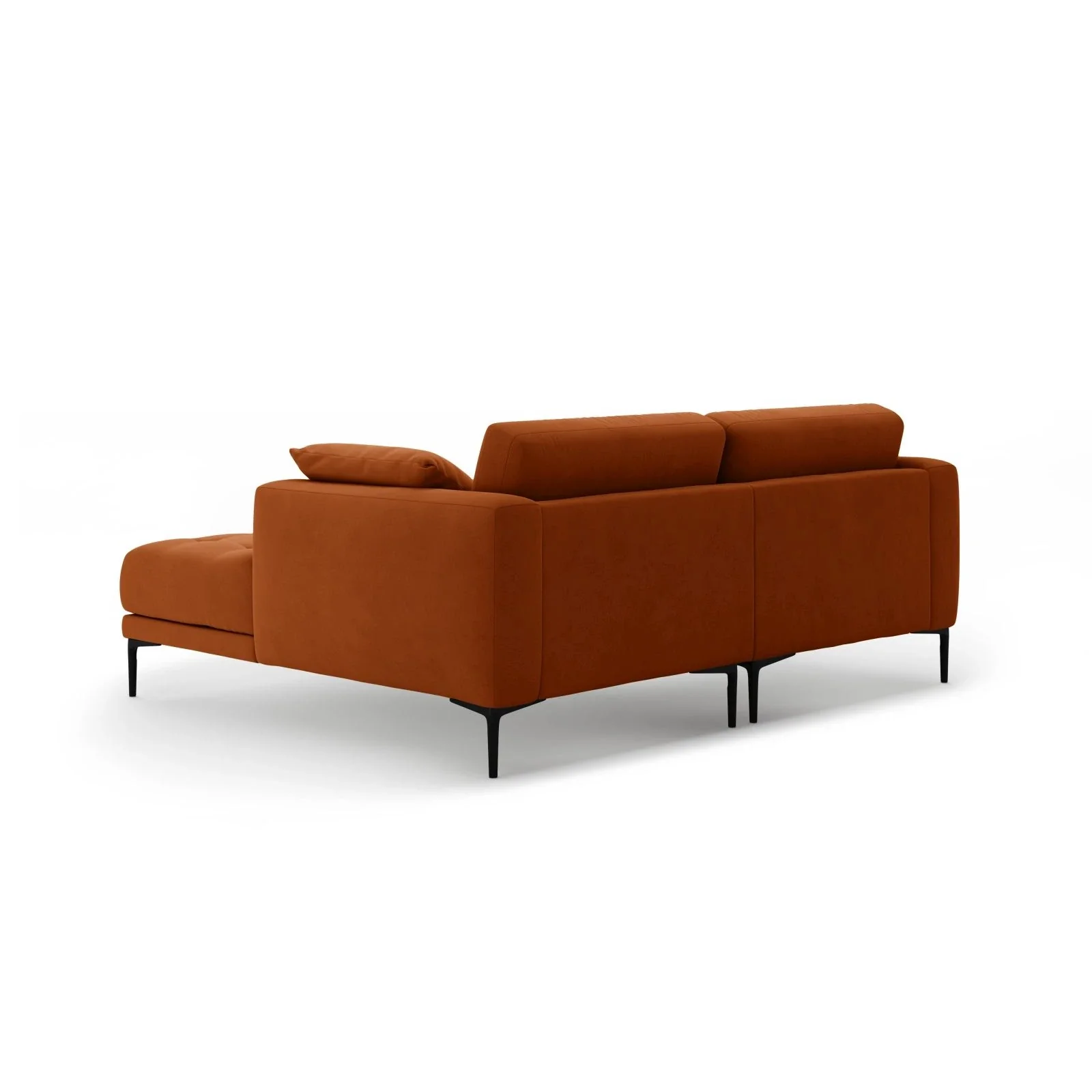 Bemy Ecksofa Rechts aus Samt oder Strukturstoff, 205x174 cm - Image 51