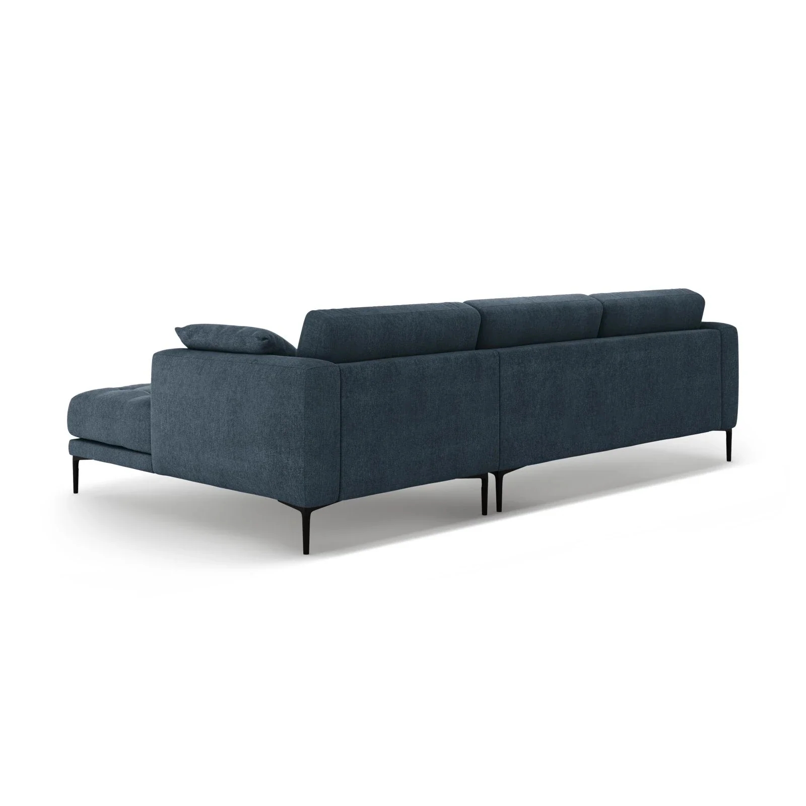 Bemy Ecksofa Rechts aus Samt oder Strukturstoff, 295x174 cm - Image 21