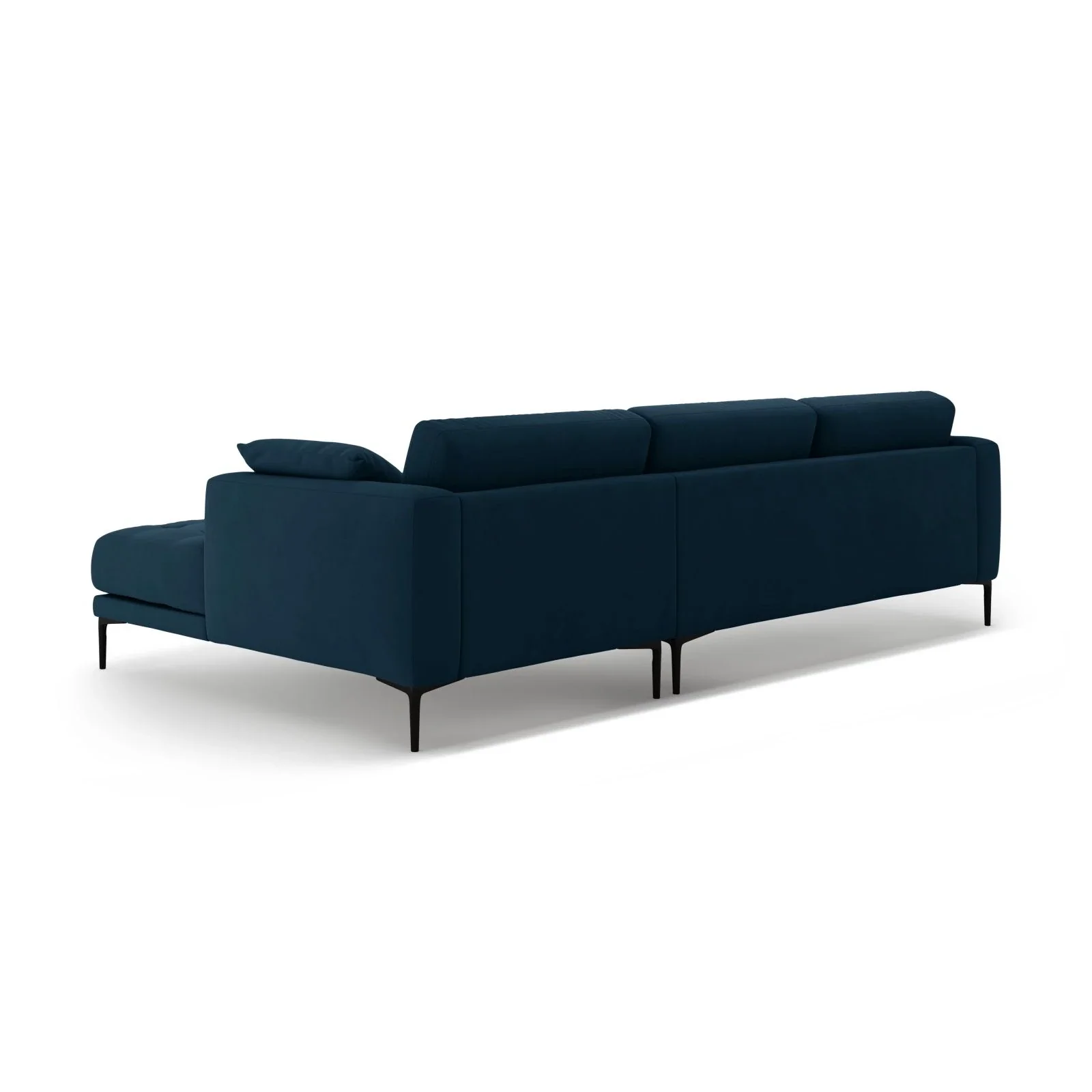 Bemy Ecksofa Rechts aus Samt oder Strukturstoff, 295x174 cm - Image 37