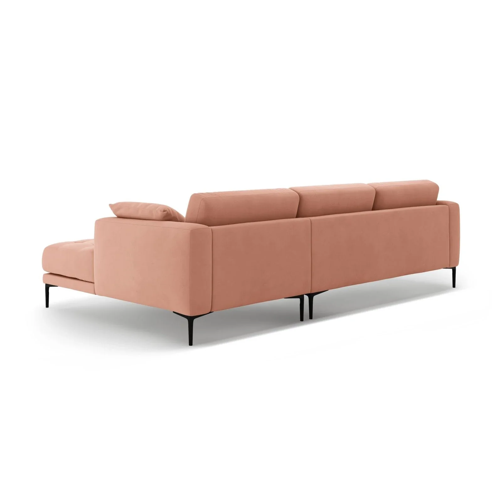 Bemy Ecksofa Rechts aus Samt oder Strukturstoff, 295x174 cm - Image 49