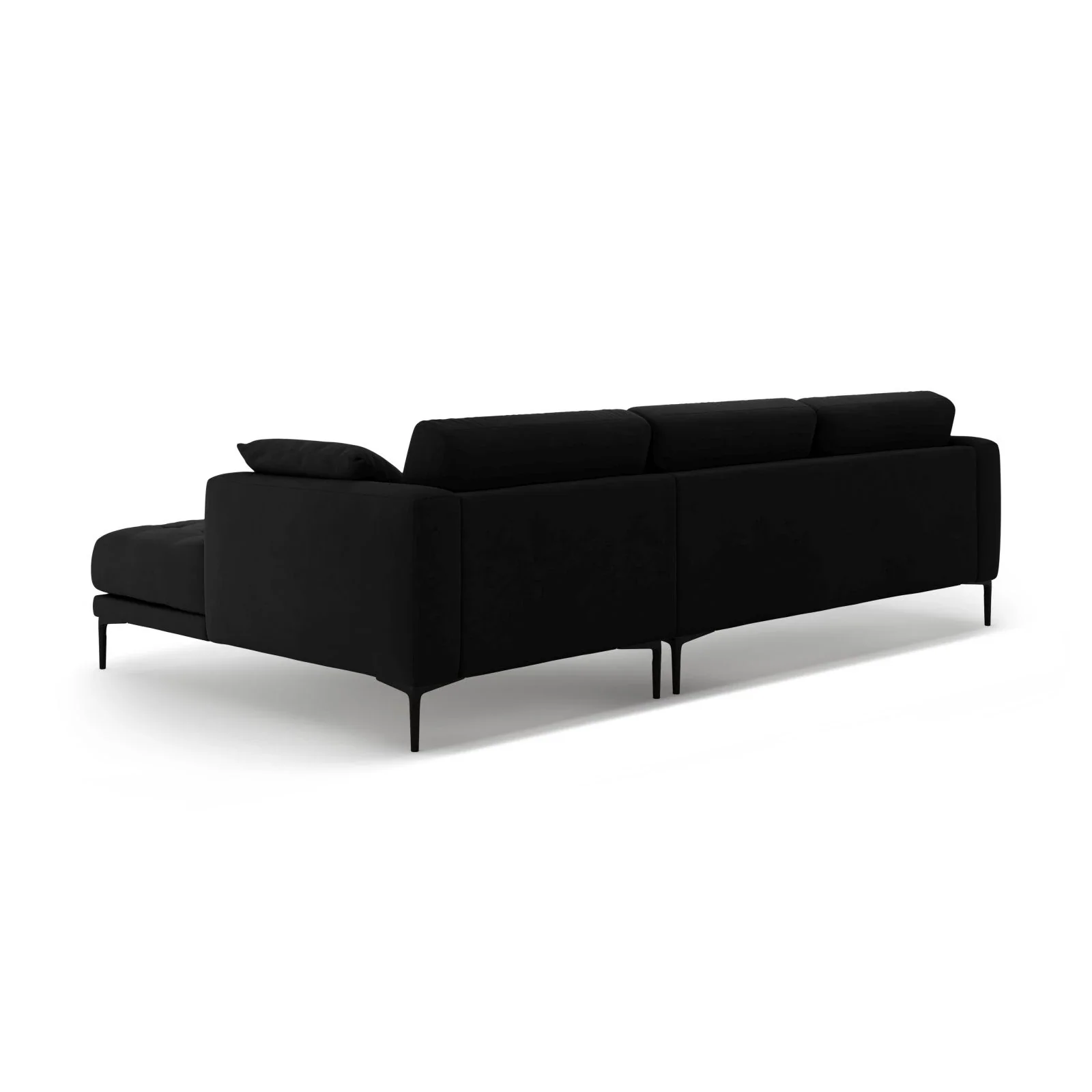 Bemy Ecksofa Rechts aus Samt oder Strukturstoff, 295x174 cm - Image 61