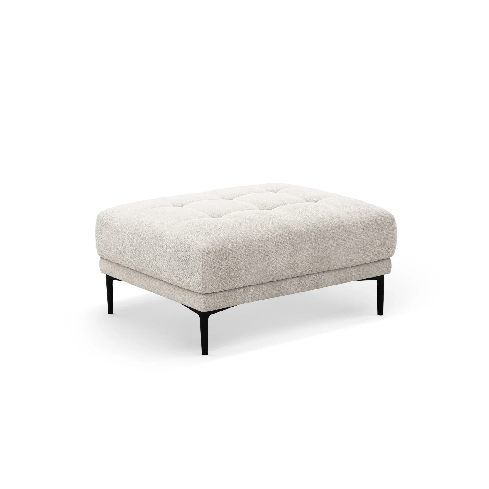 Bemy Pouf aus Samt oder Strukturstoff, 100x70 cm - Image 2