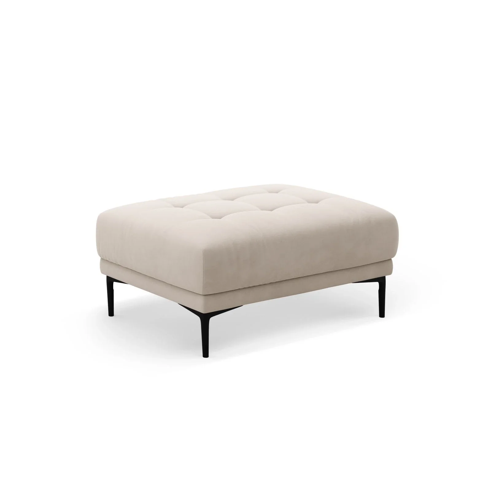 Bemy Pouf aus Samt oder Strukturstoff, 100x70 cm - Image 20