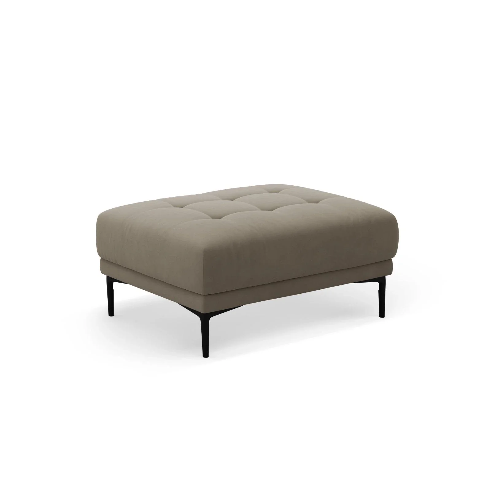 Bemy Pouf aus Samt oder Strukturstoff, 100x70 cm - Image 23