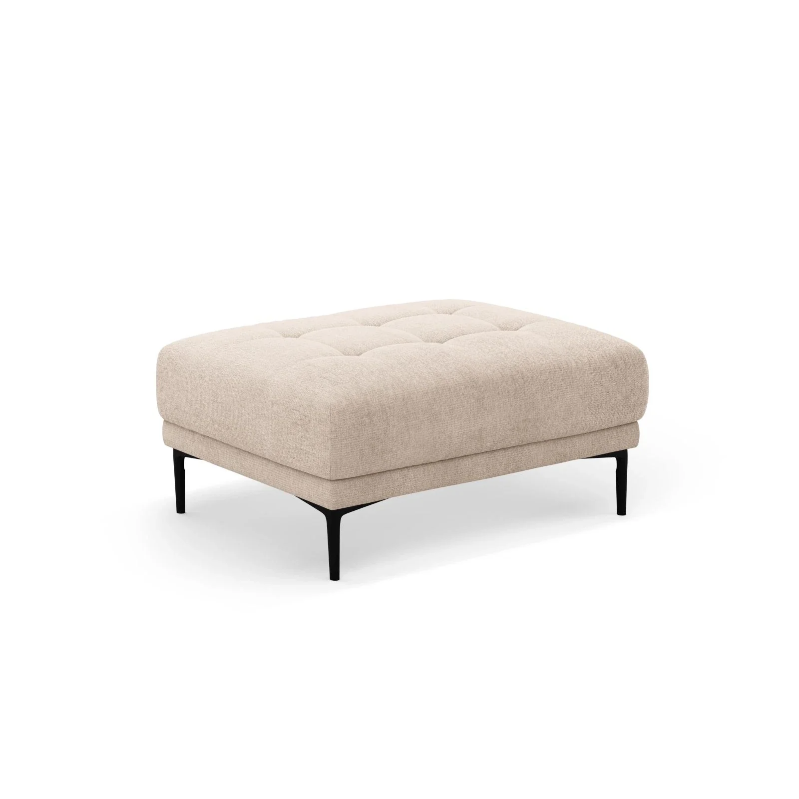 Bemy Pouf aus Samt oder Strukturstoff, 100x70 cm - Image 5