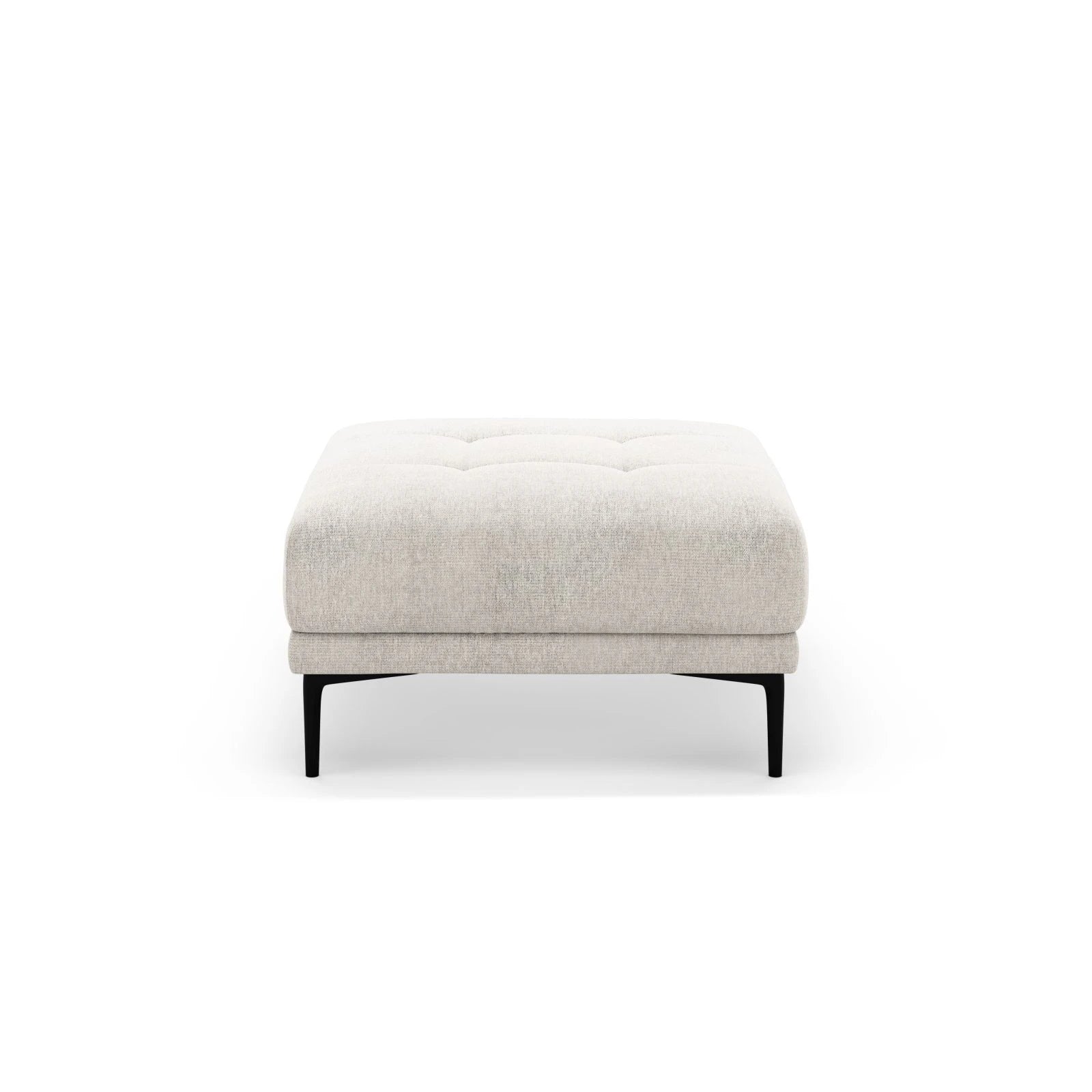 Bemy Pouf aus Samt oder Strukturstoff, 85x85 cm