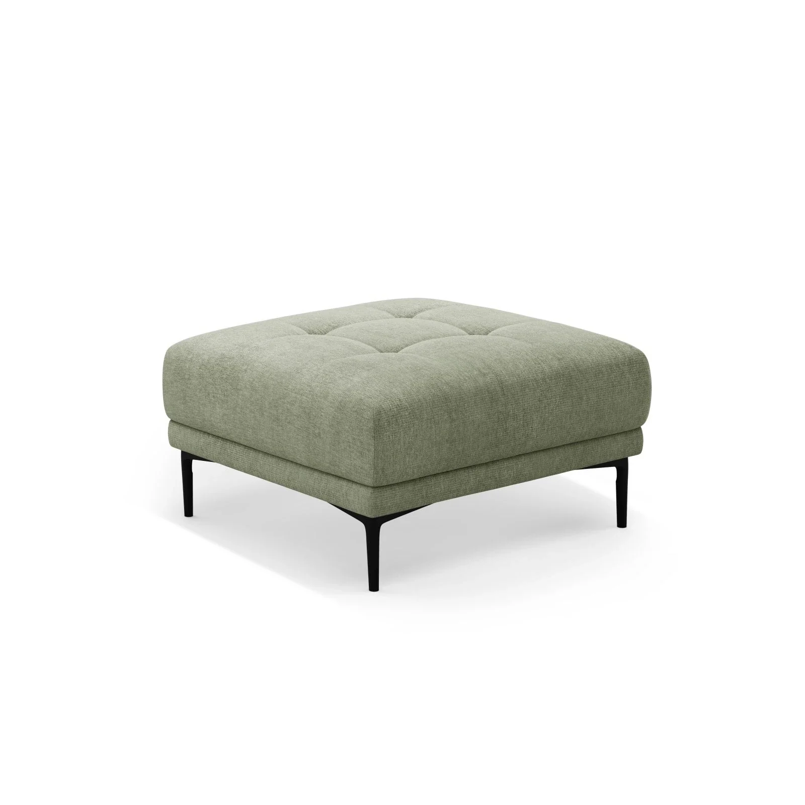 Bemy Pouf aus Samt oder Strukturstoff, 85x85 cm - Image 11