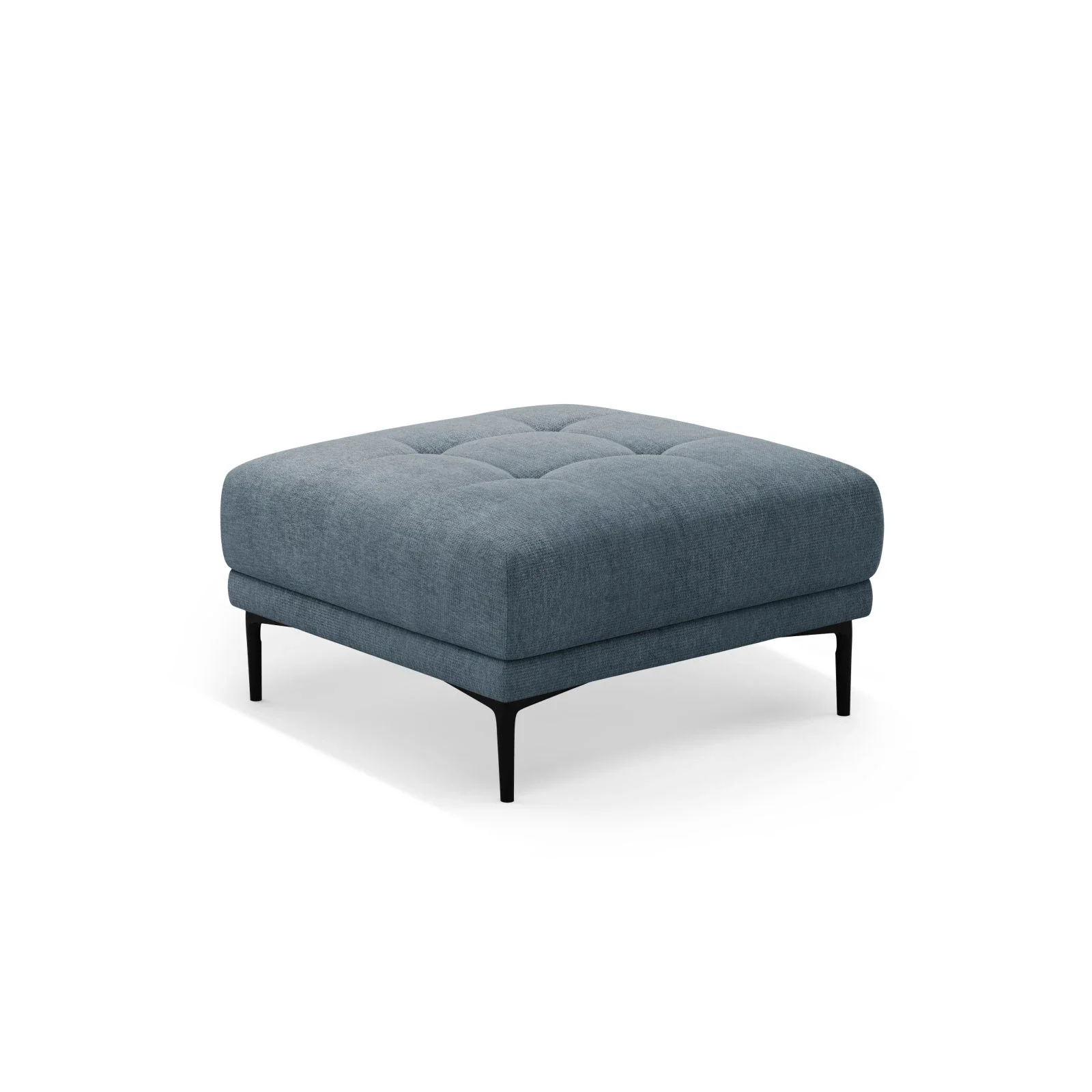 Bemy Pouf aus Samt oder Strukturstoff, 85x85 cm - Image 14