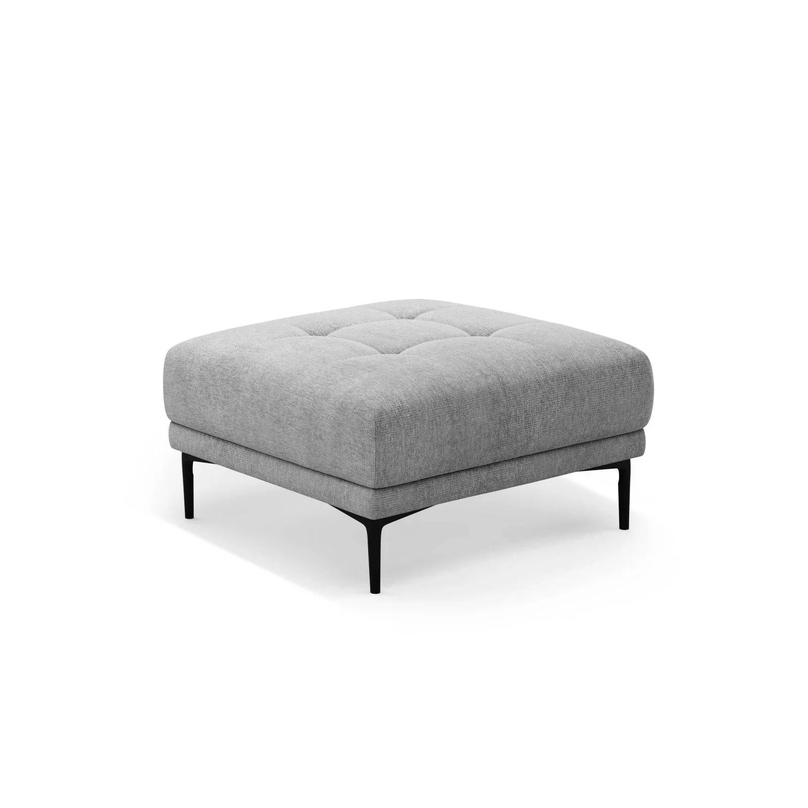 Bemy Pouf aus Samt oder Strukturstoff, 85x85 cm - Image 17