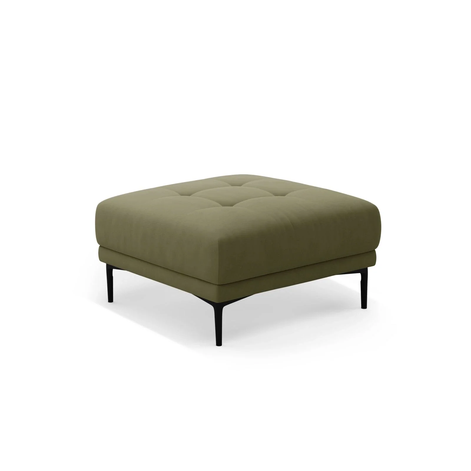 Bemy Pouf aus Samt oder Strukturstoff, 85x85 cm - Image 32