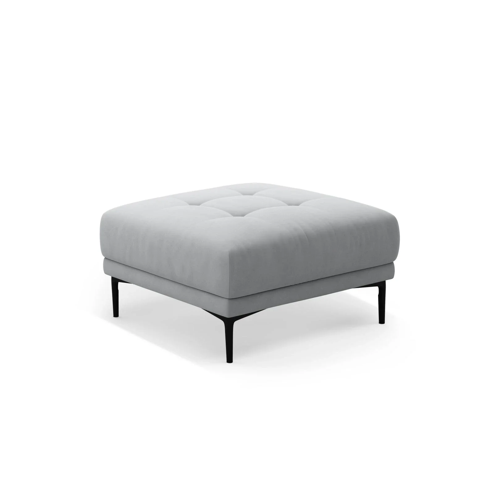 Bemy Pouf aus Samt oder Strukturstoff, 85x85 cm - Image 41