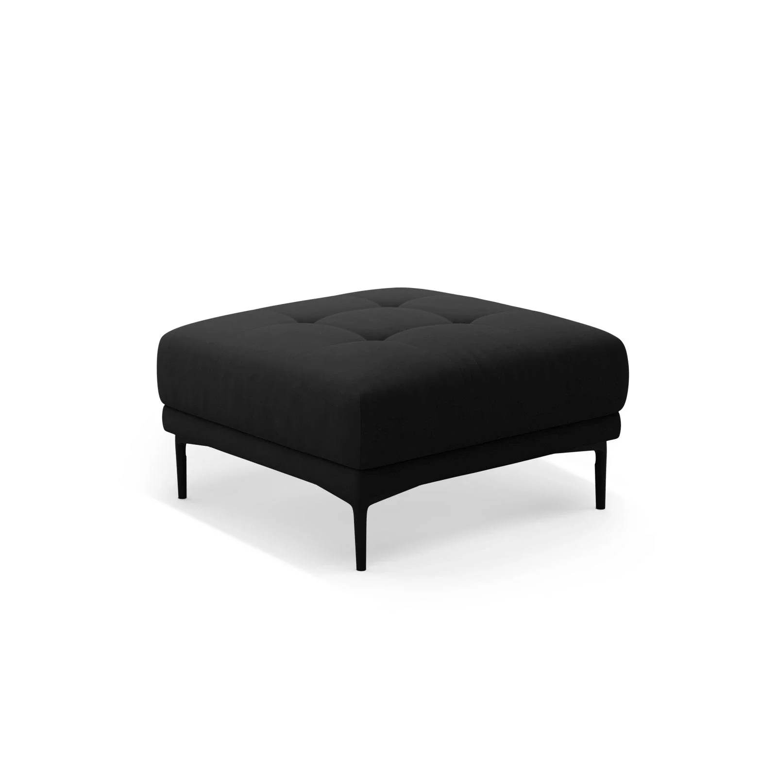 Bemy Pouf aus Samt oder Strukturstoff, 85x85 cm - Image 44
