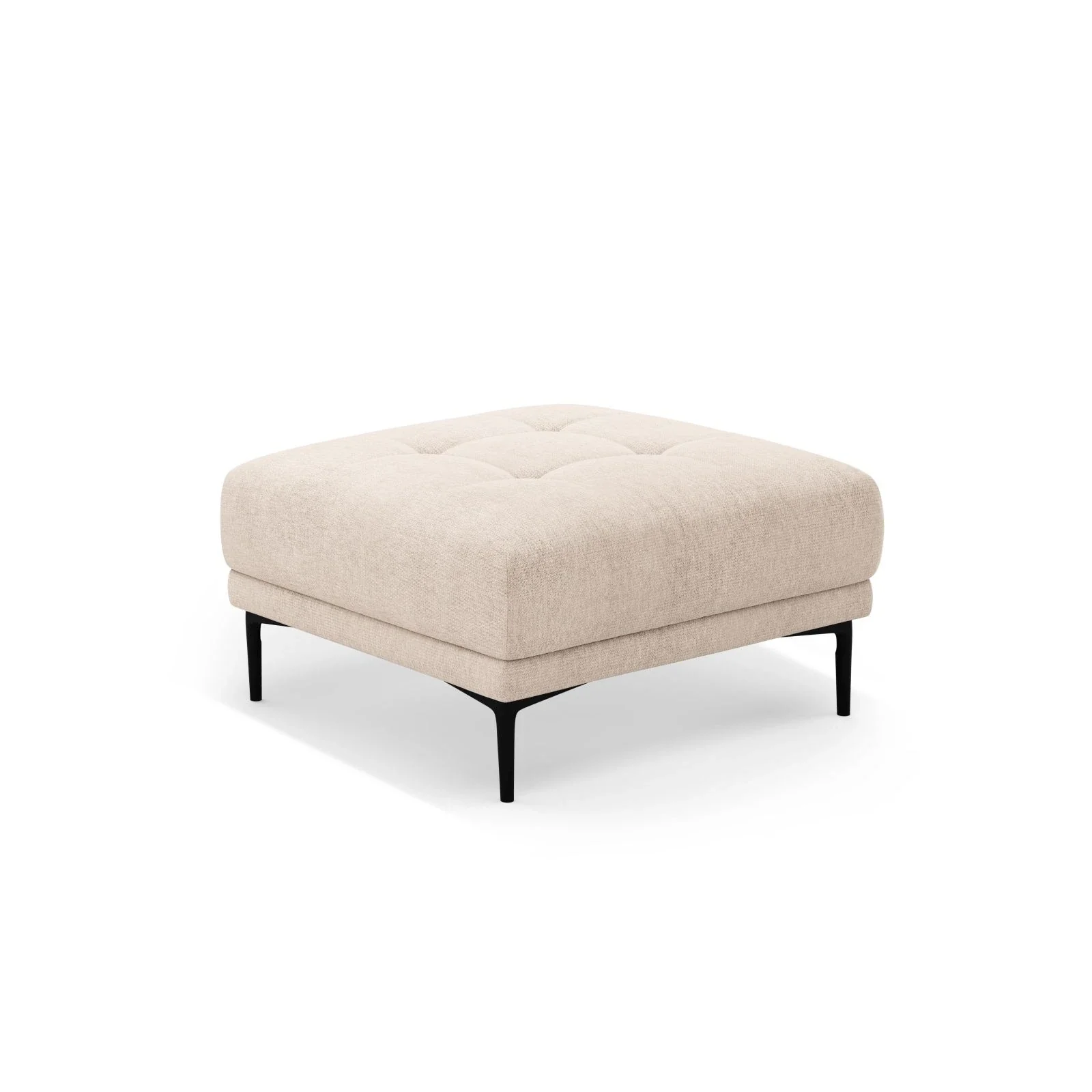 Bemy Pouf aus Samt oder Strukturstoff, 85x85 cm - Image 5