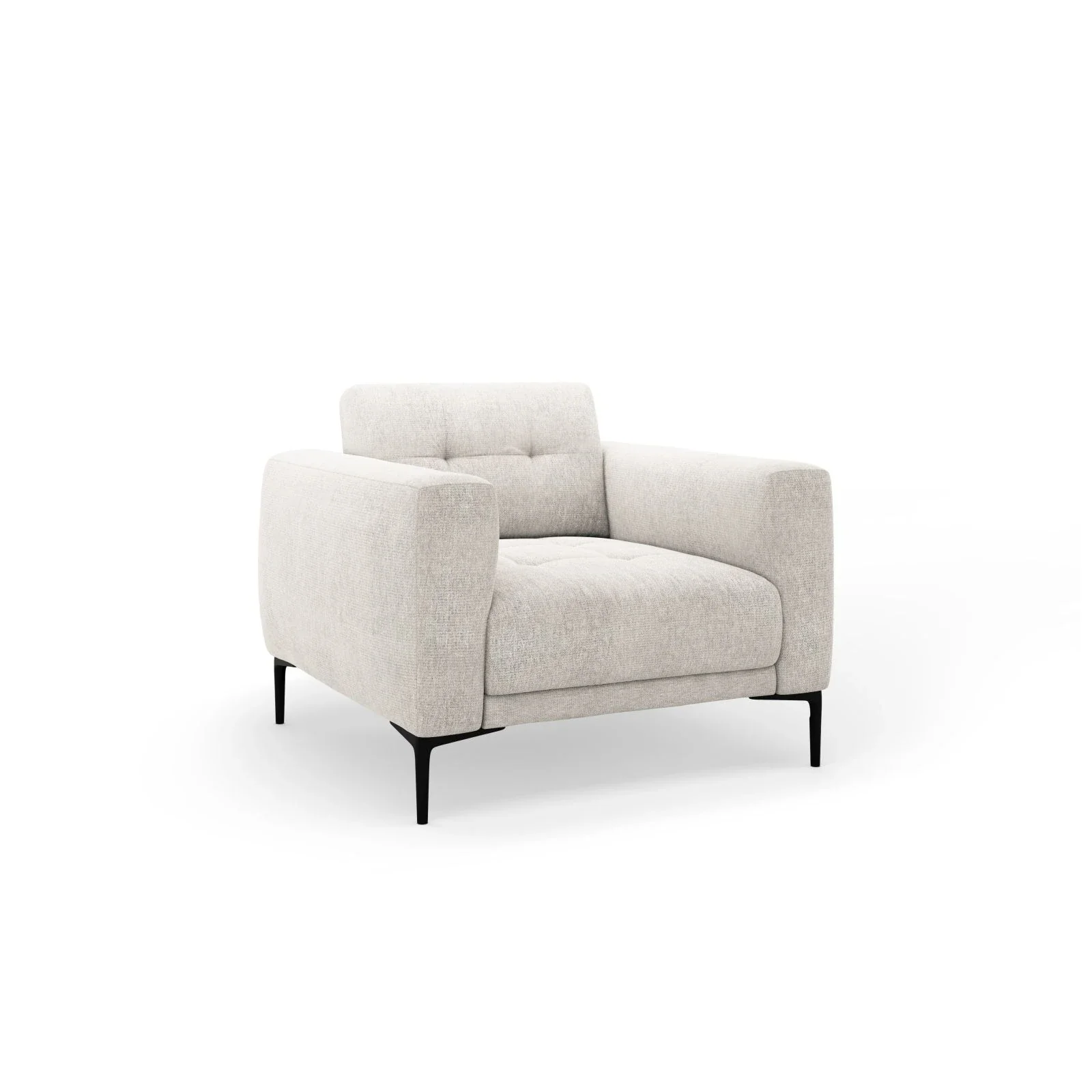 Bemy Sessel aus Samt oder Strukturstoff, 85x85 cm - Image 2