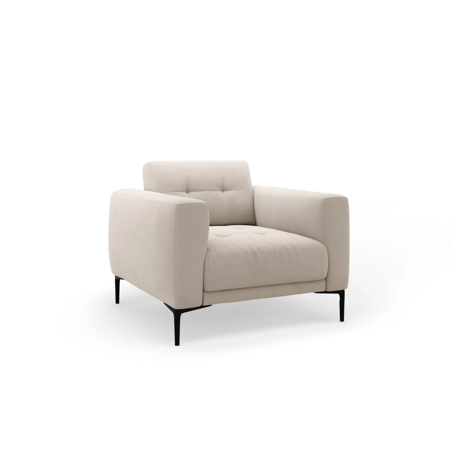 Bemy Sessel aus Samt oder Strukturstoff, 85x85 cm - Image 26