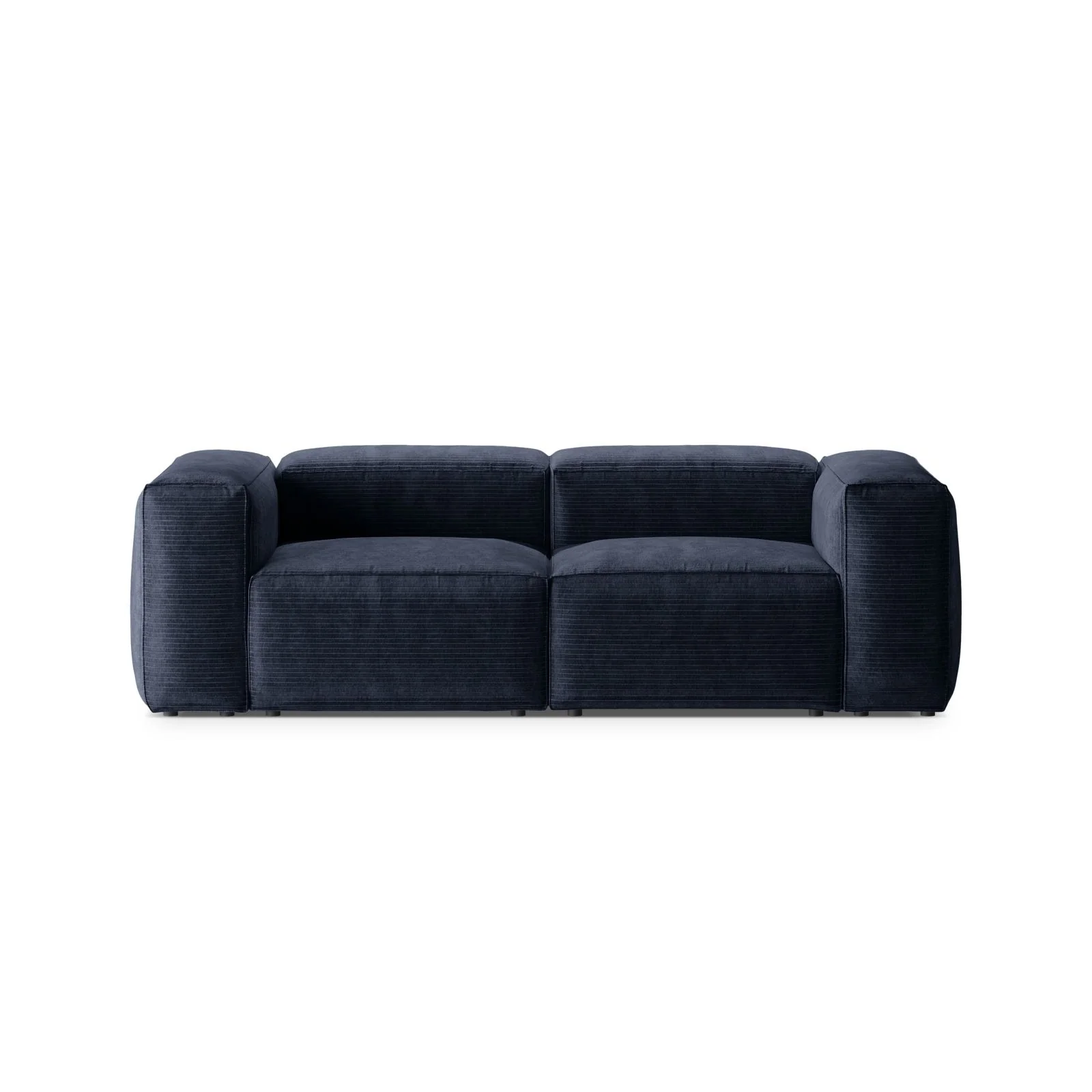 Bergamo 2-Sitzer Sofa aus Cord oder Strukturstoff, 224x108x70 cm - Image 22