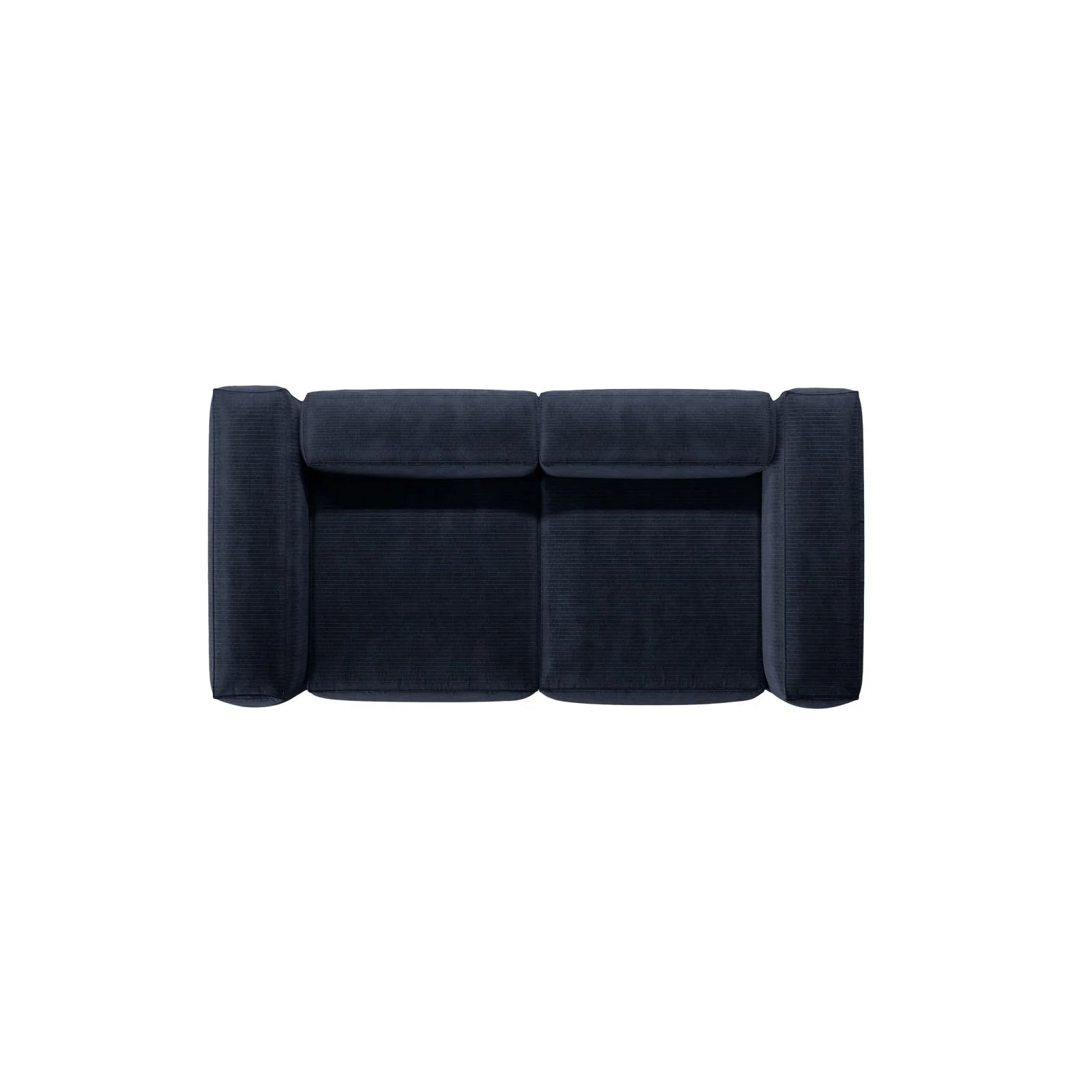 Bergamo 2-Sitzer Sofa aus Cord oder Strukturstoff, 224x108x70 cm - Image 27