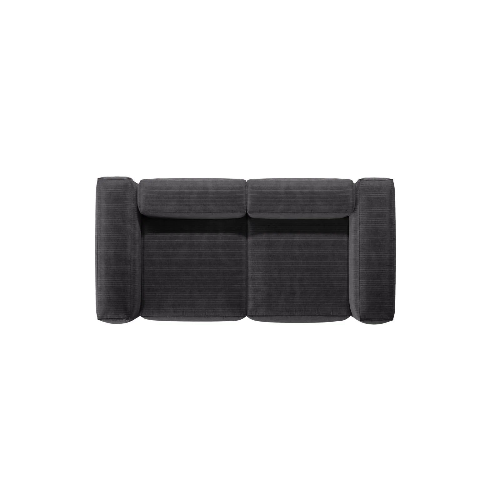 Bergamo 2-Sitzer Sofa aus Cord oder Strukturstoff, 224x108x70 cm - Image 41