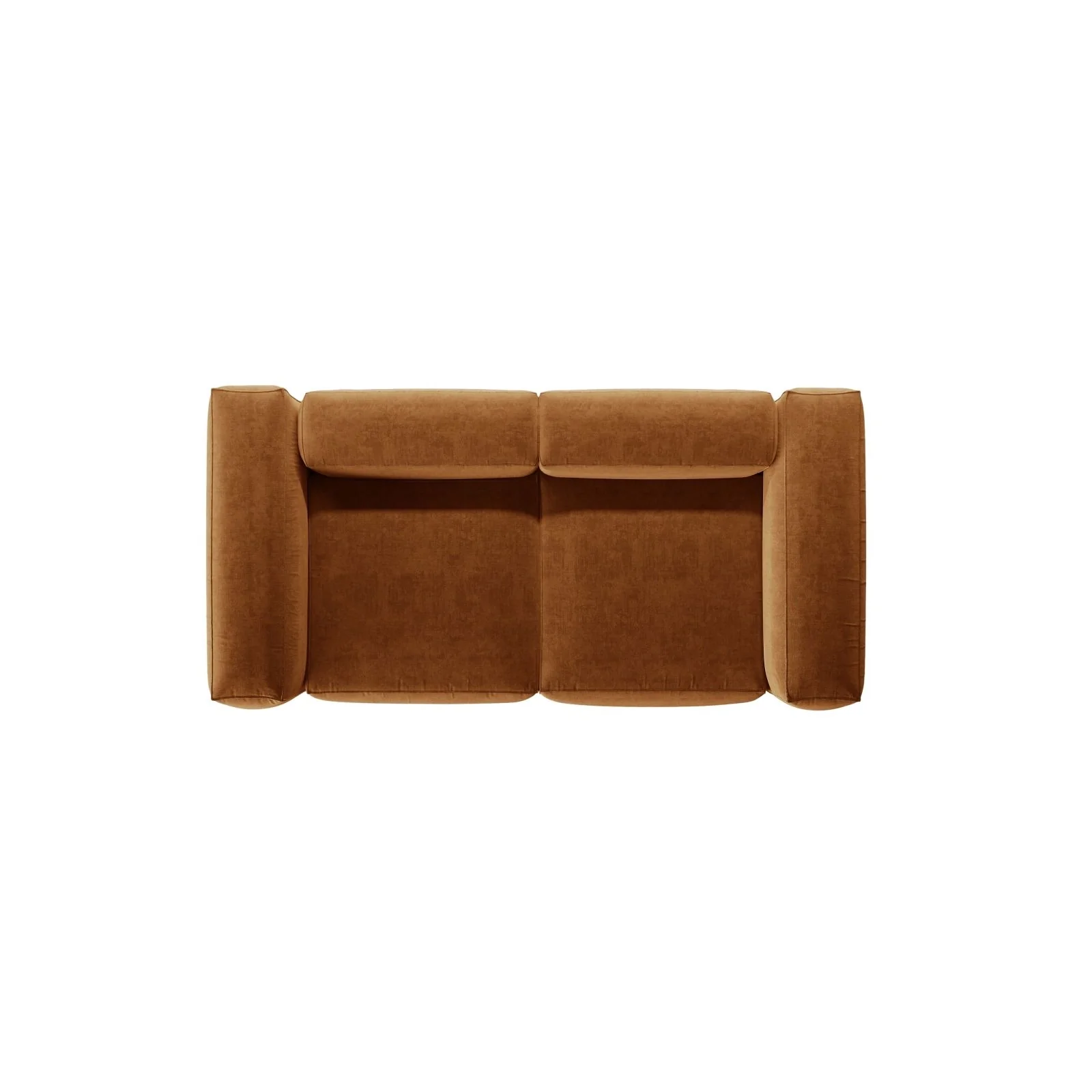 Bergamo 2-Sitzer Sofa aus Cord oder Strukturstoff, 224x108x70 cm - Image 62