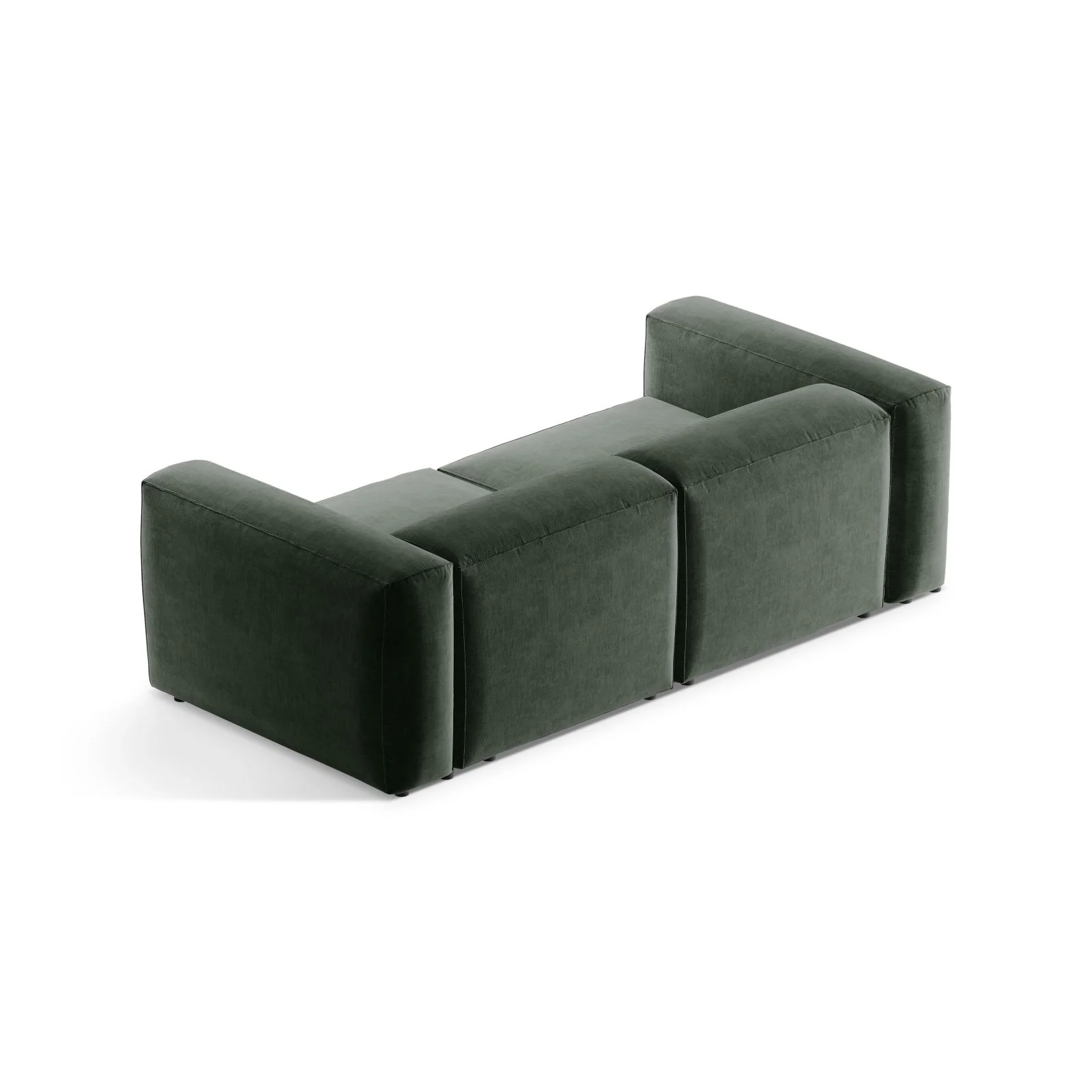 Bergamo 2-Sitzer Sofa aus Cord oder Strukturstoff, 224x108x70 cm - Image 68
