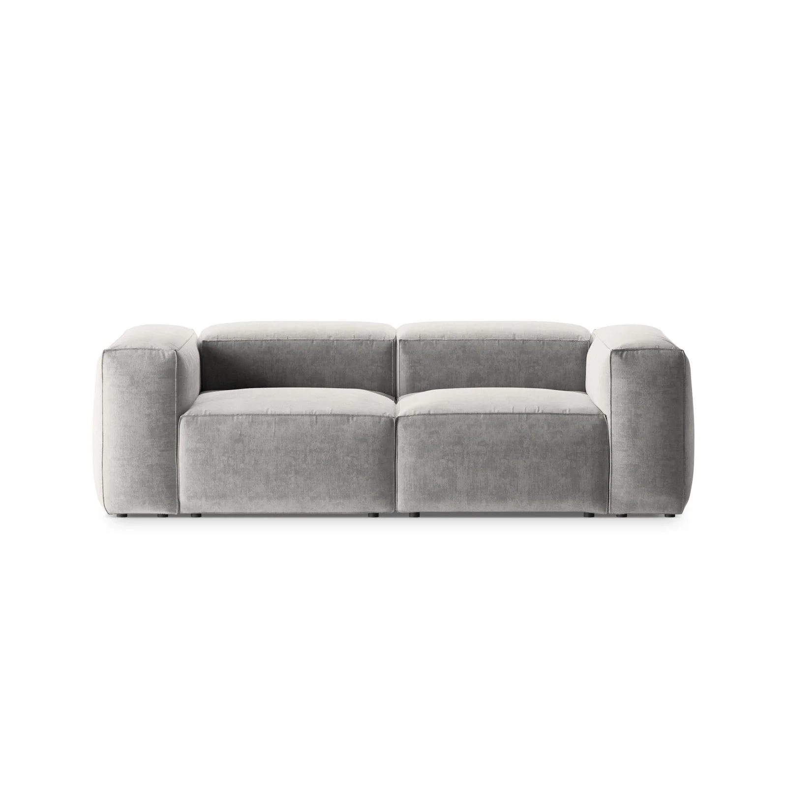 Bergamo 2-Sitzer Sofa aus Cord oder Strukturstoff, 224x108x70 cm - Image 71