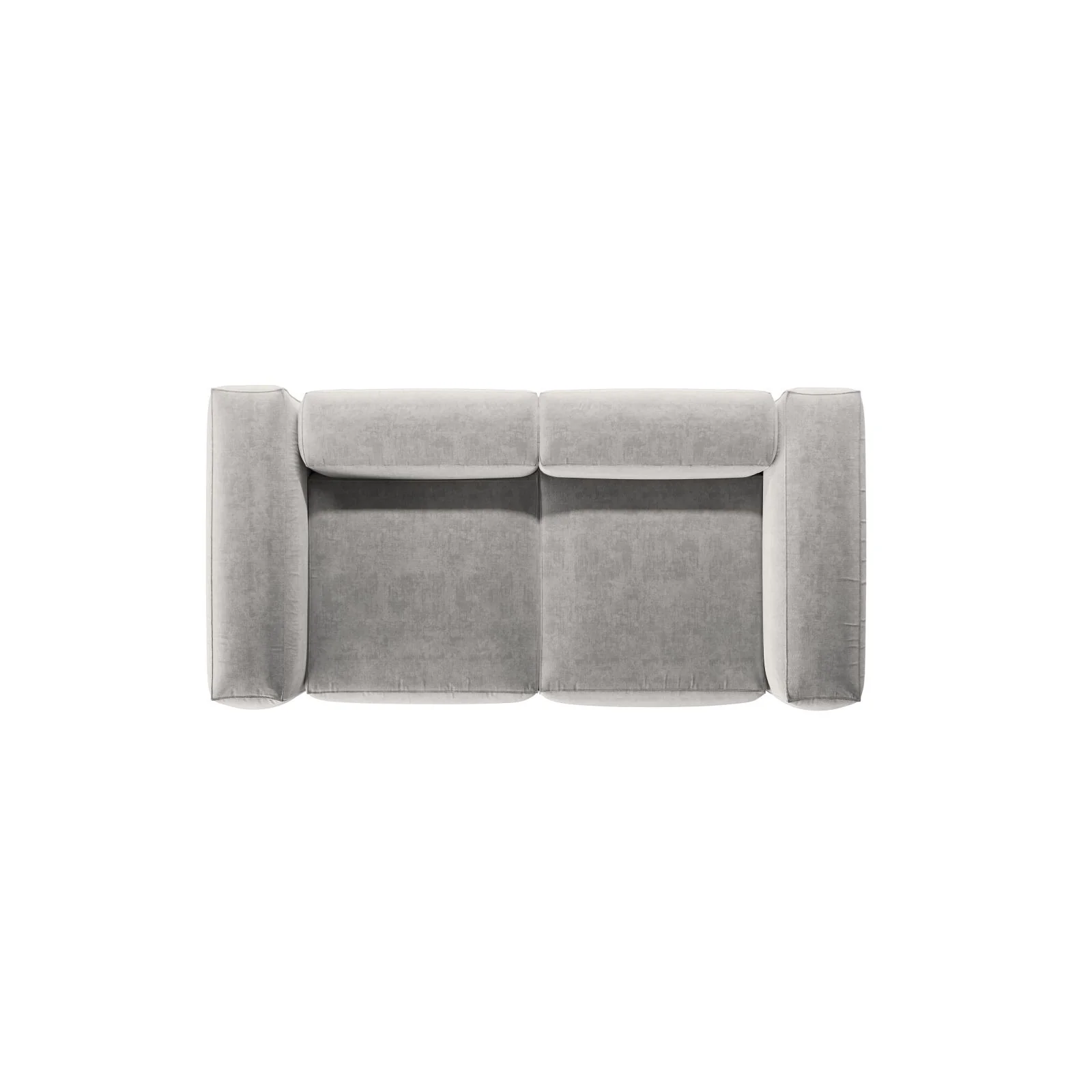Bergamo 2-Sitzer Sofa aus Cord oder Strukturstoff, 224x108x70 cm - Image 76