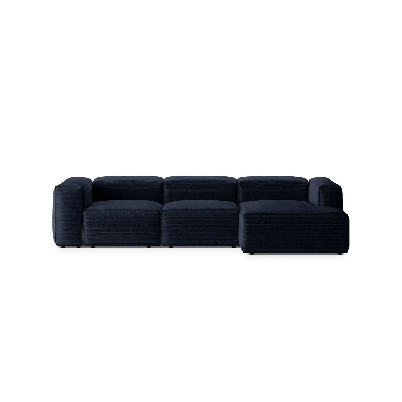 Bergamo 3-Sitzer Ecksofa, Rechte Seite, aus Cord oder Strukturstoff, 304x152x70 cm - Image 22